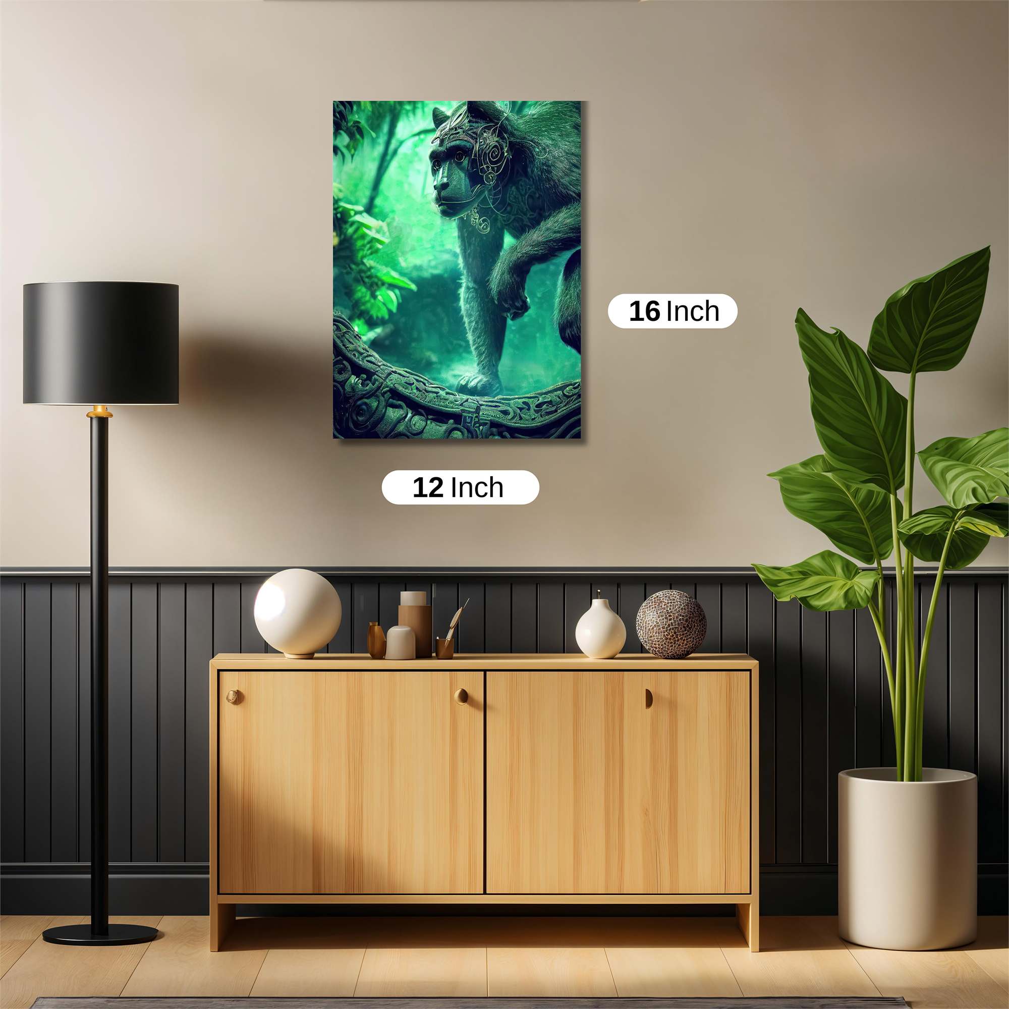 Monkey Majestic Safe Wall Magnetic / M
