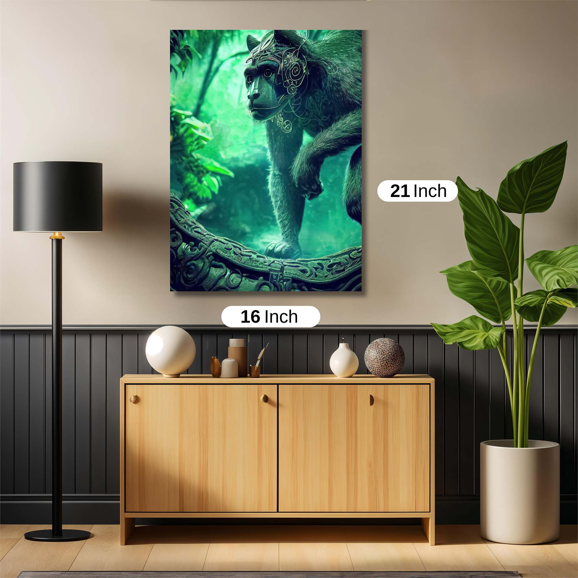 Monkey Majestic Safe Wall Magnetic / M