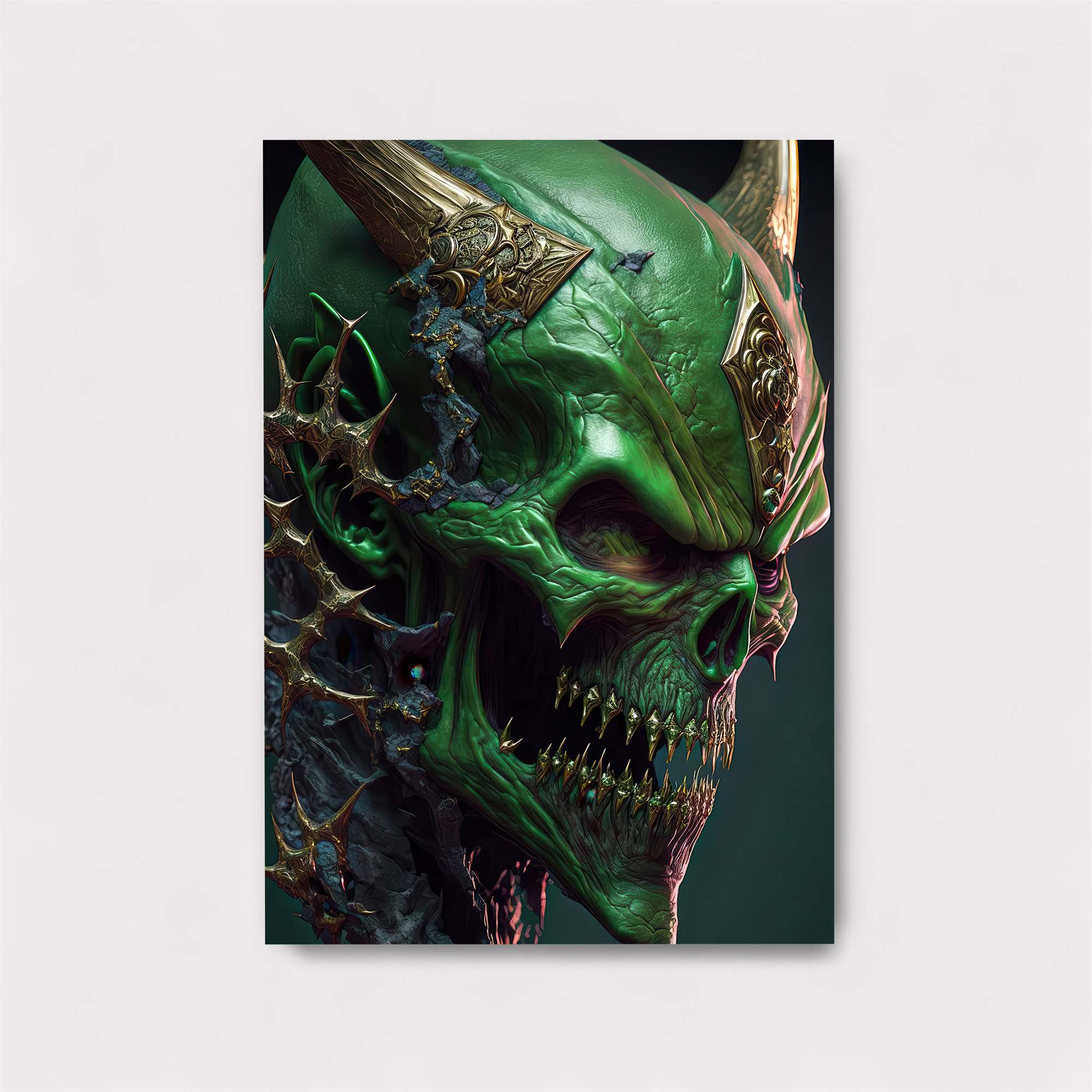 Green Menace Safe Wall Magnetic / M