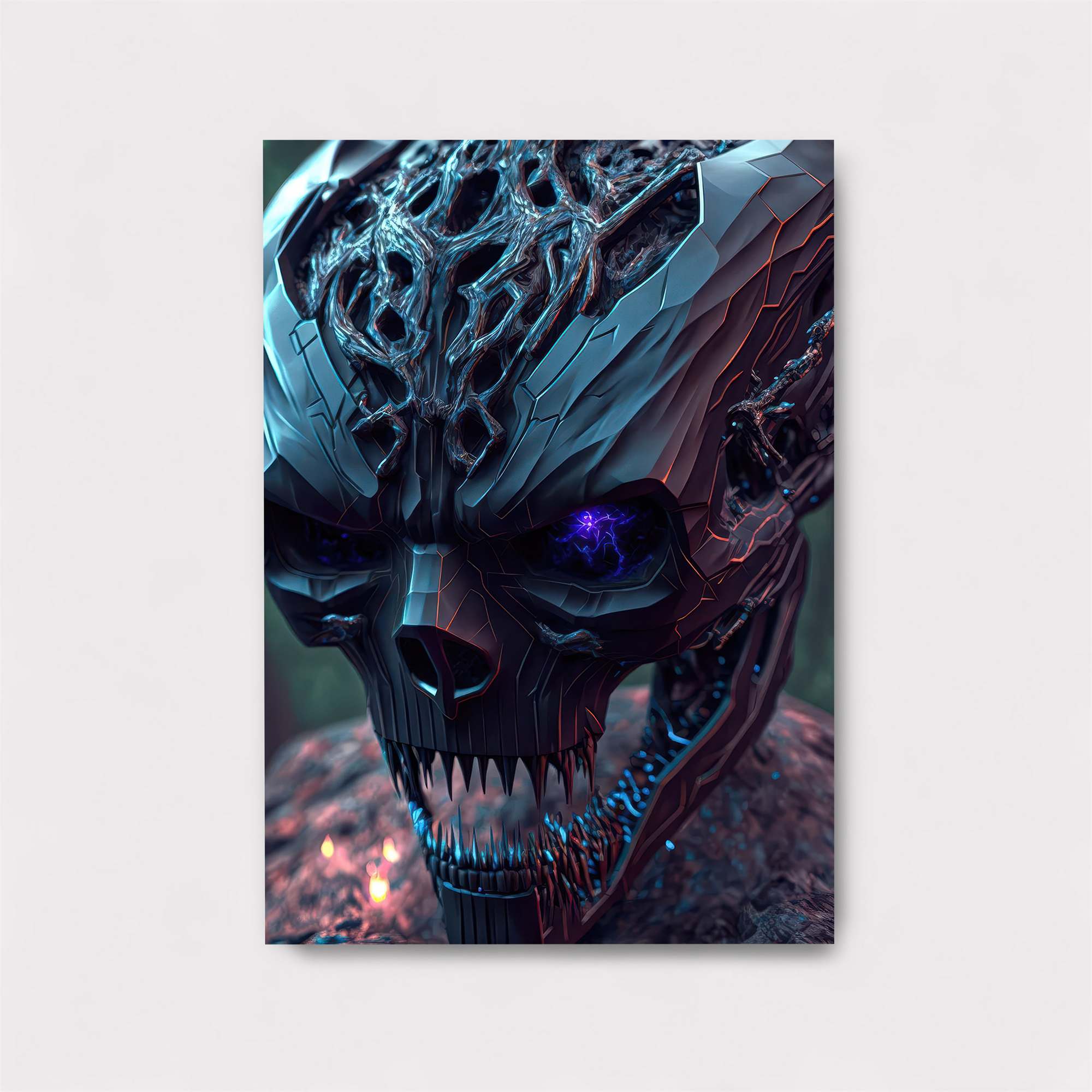 Alien Menace Safe Wall Magnetic / M