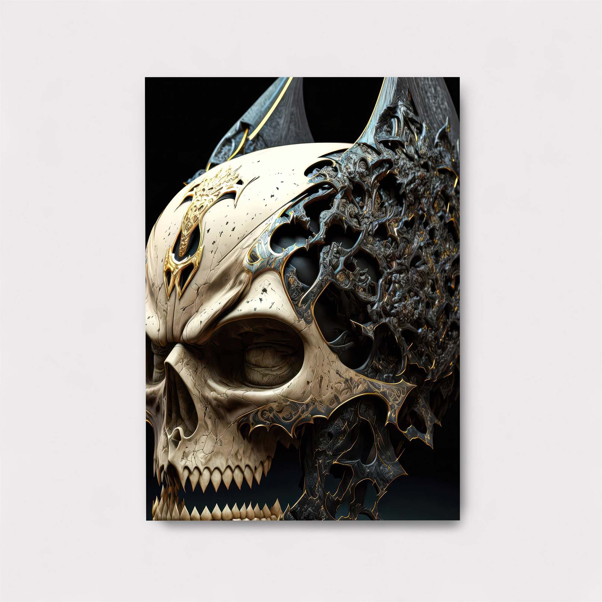 Skull Menace Safe Wall Magnetic / M