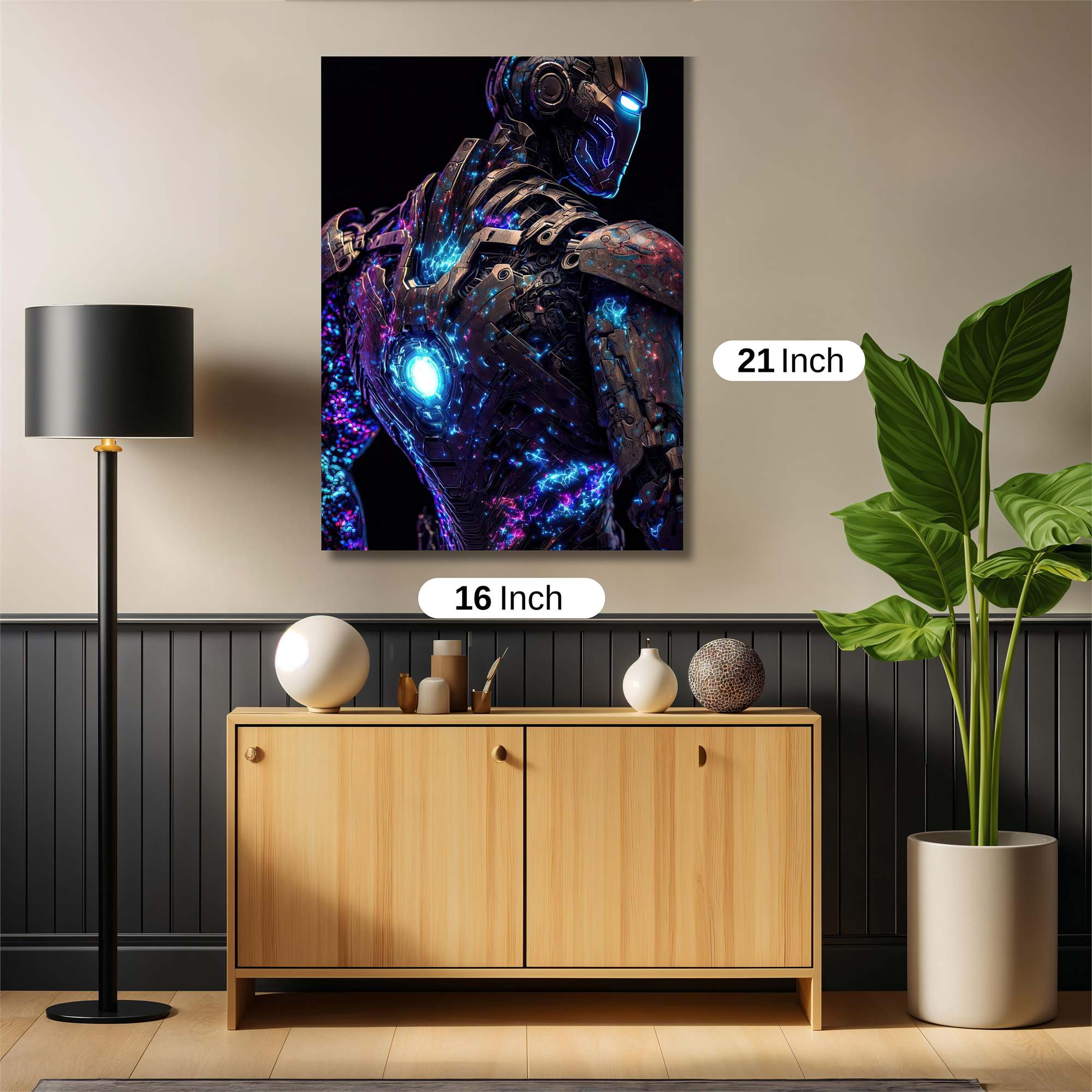 Iron Radiance Safe Wall Magnetic / M