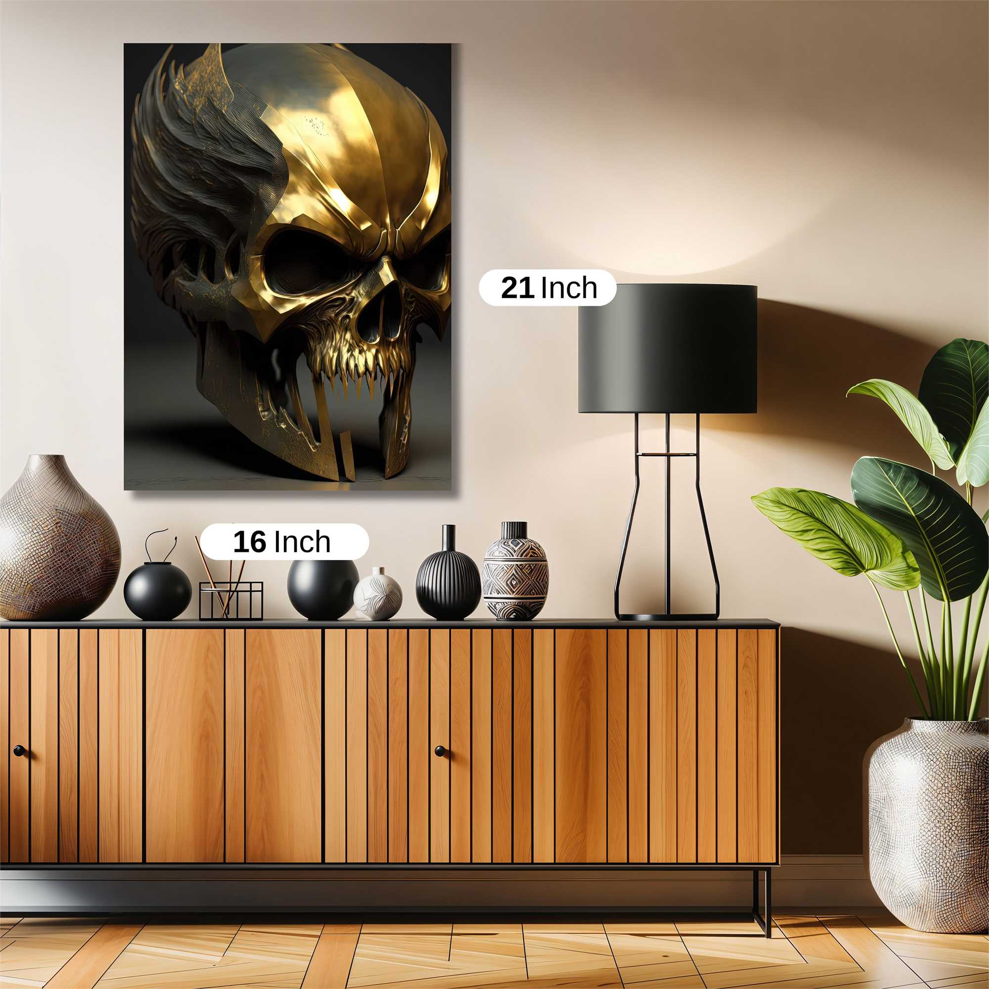 Skull Majesty Safe Wall Magnetic / M