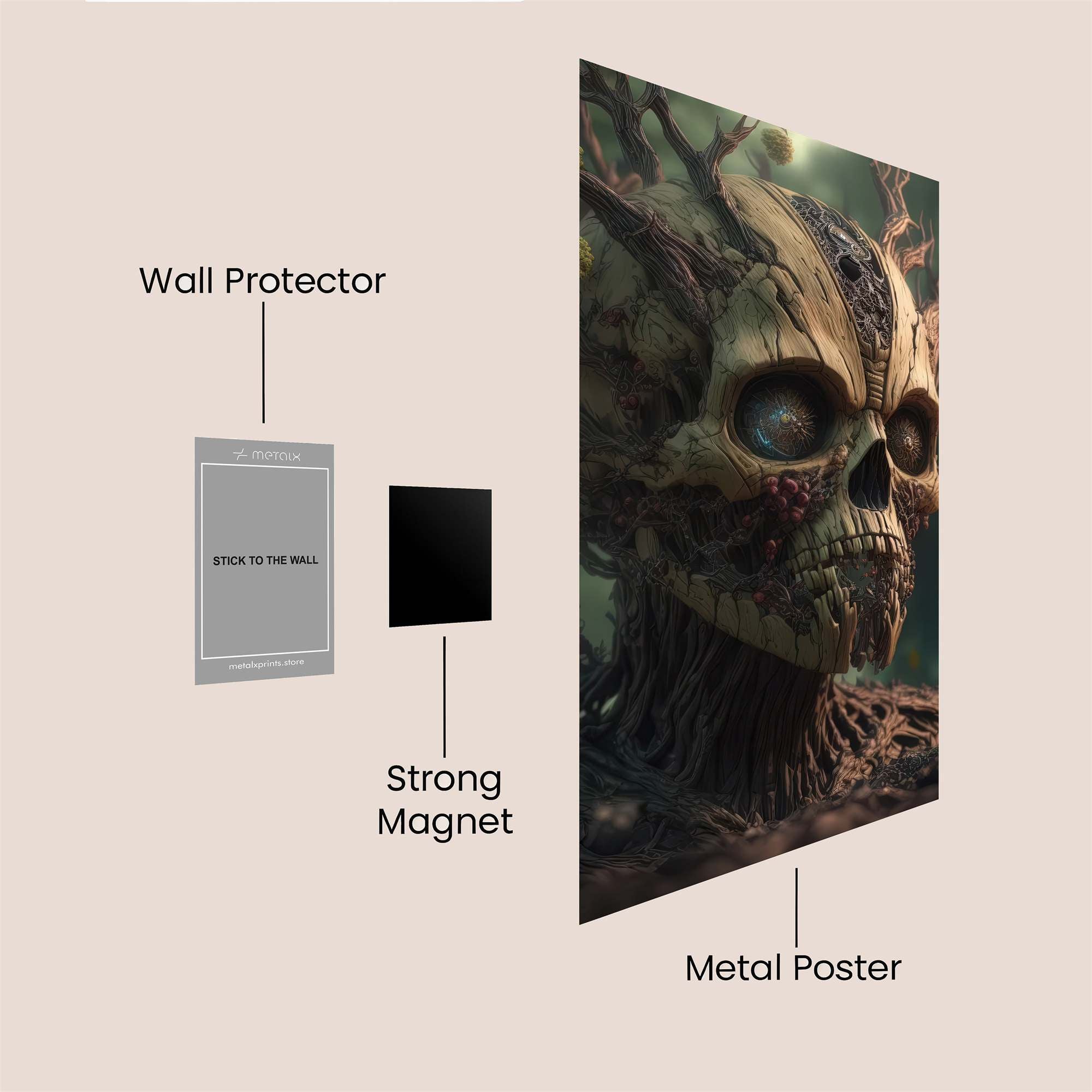ForestGuardian Safe Wall Magnetic / M
