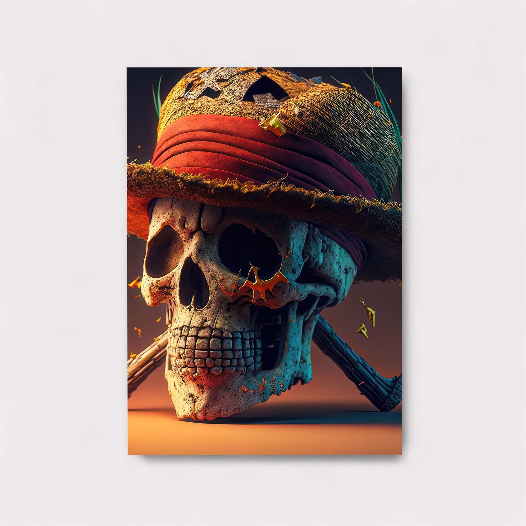 Luffy's Skull Safe Wall Magnetic / M