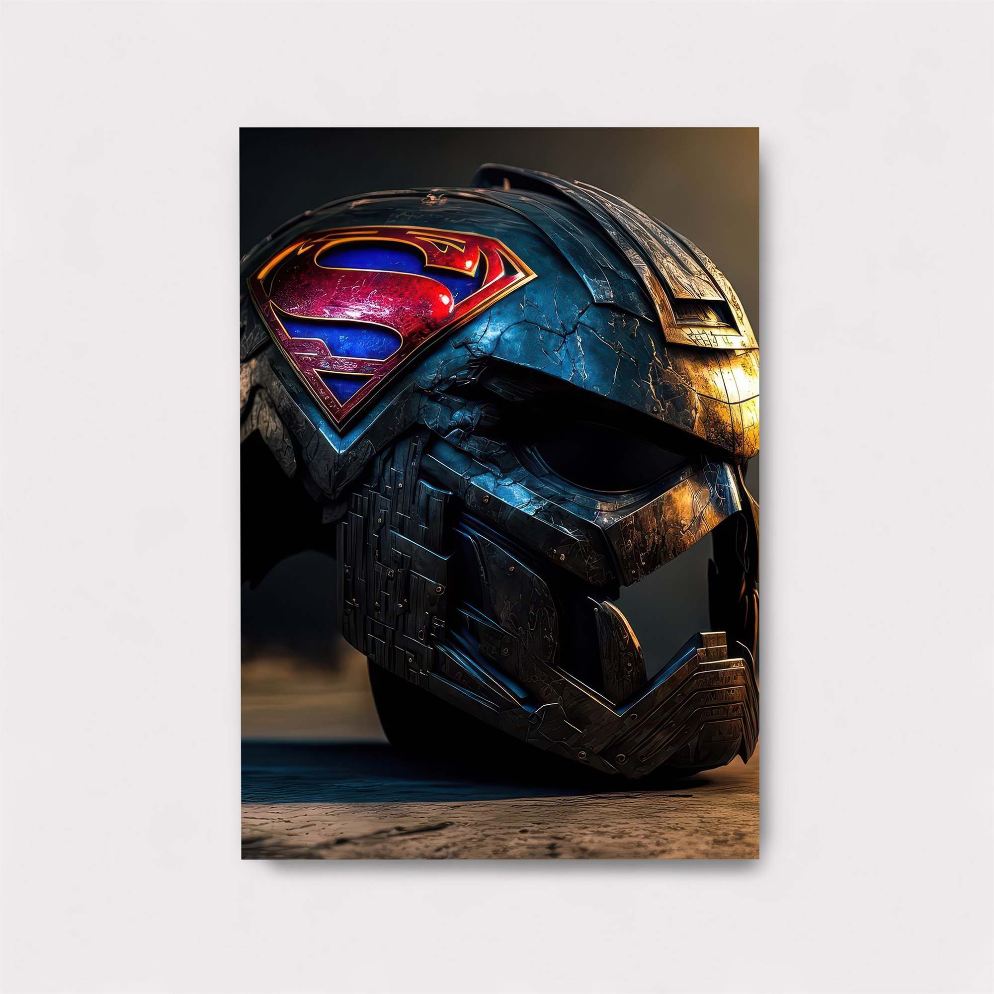 Superman Gloom Safe Wall Magnetic / M