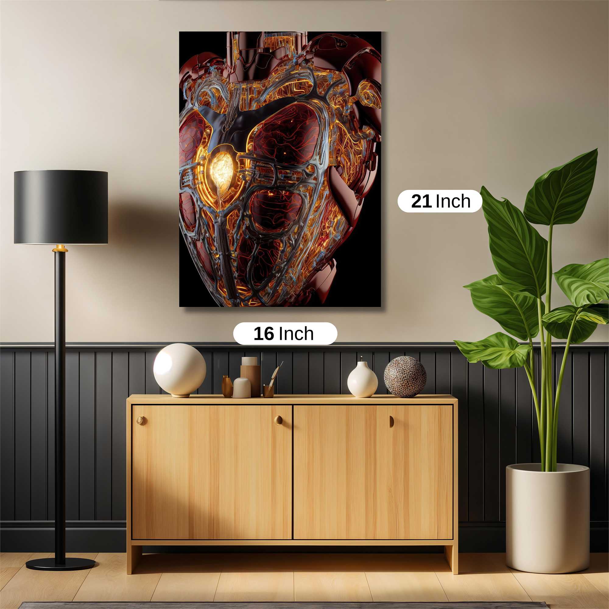 Ironheart Gleam Safe Wall Magnetic / M