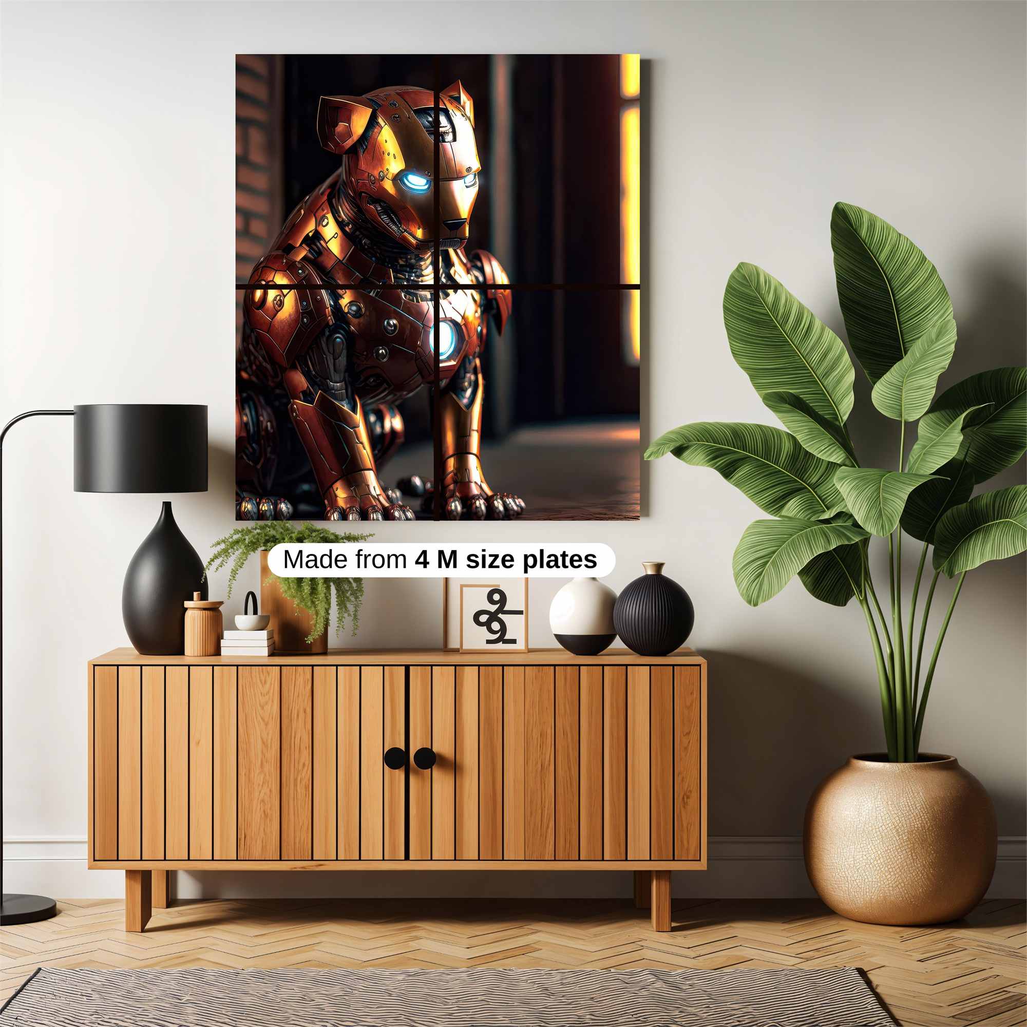 IronPup Heroic Safe Wall Magnetic / M