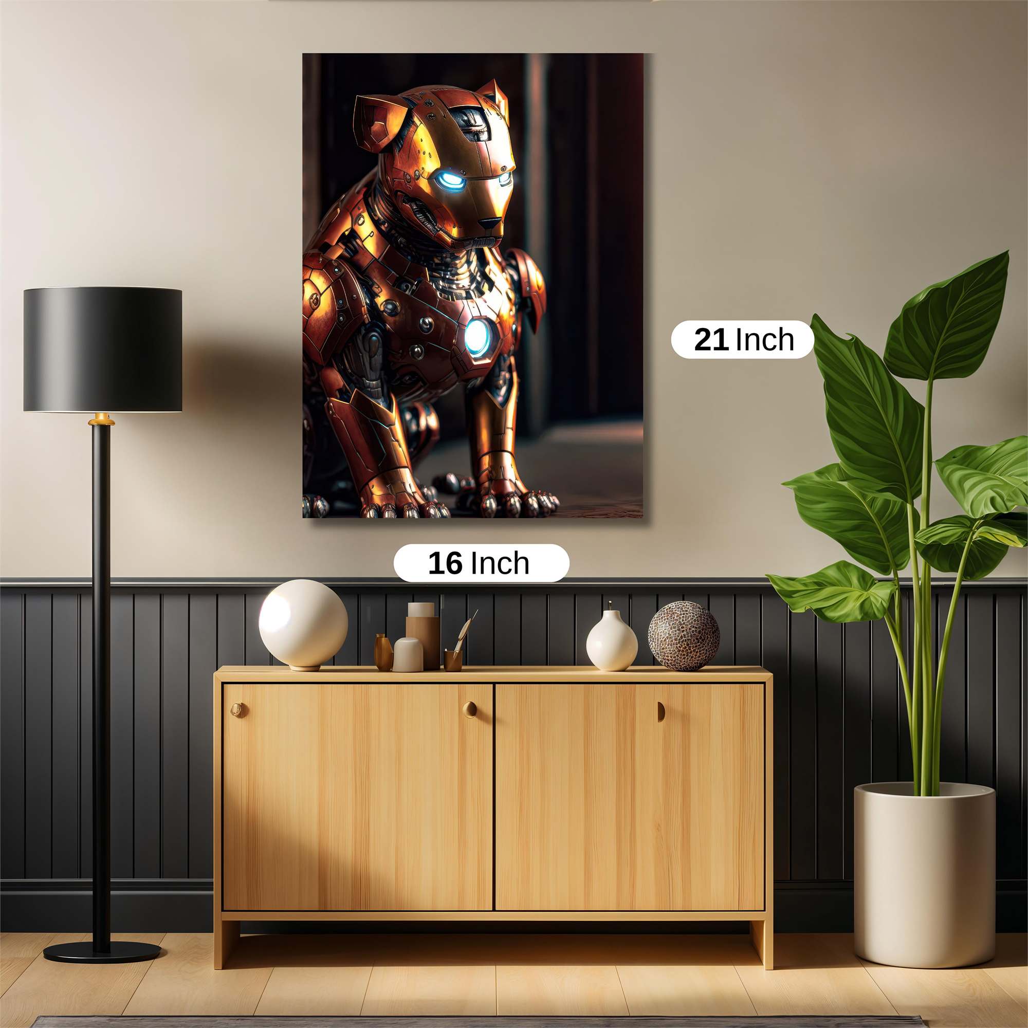 IronPup Heroic Safe Wall Magnetic / M