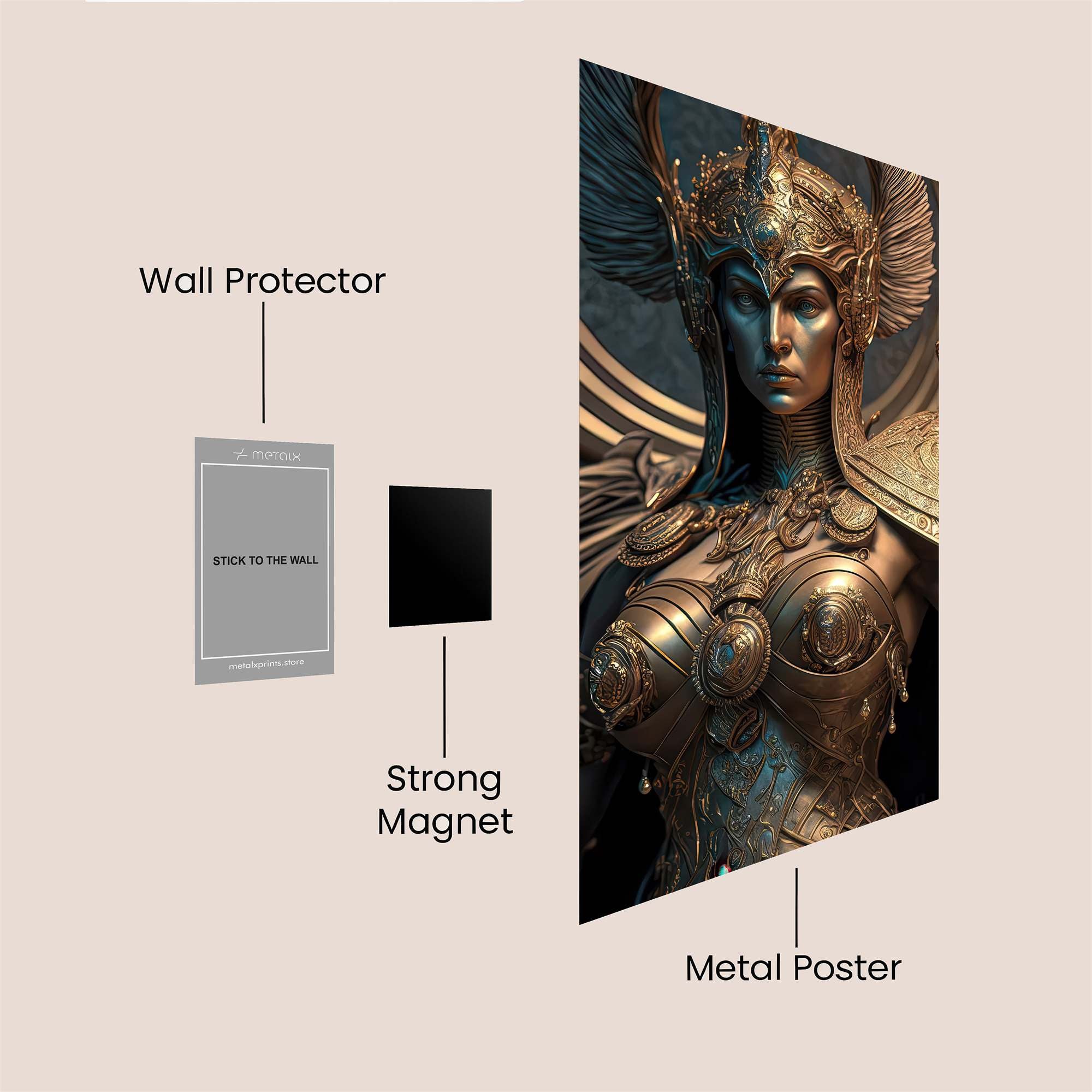 Valkyrie Valor Safe Wall Magnetic / M