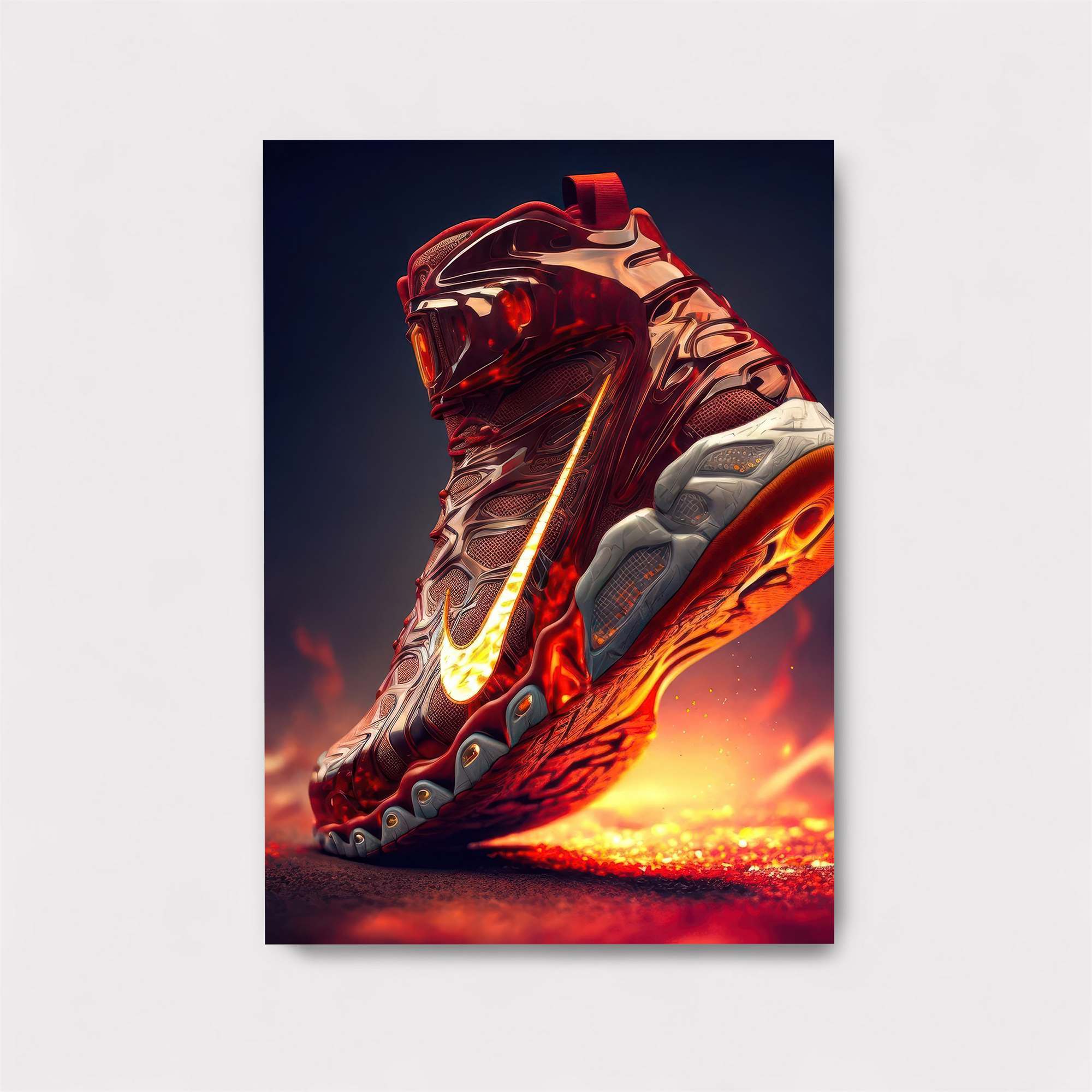 Inferno Blaze Safe Wall Magnetic / M