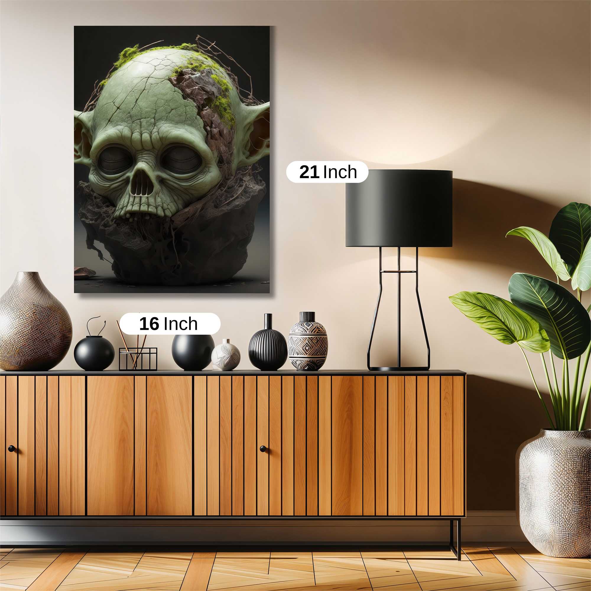 Yoda Decayed Safe Wall Magnetic / M