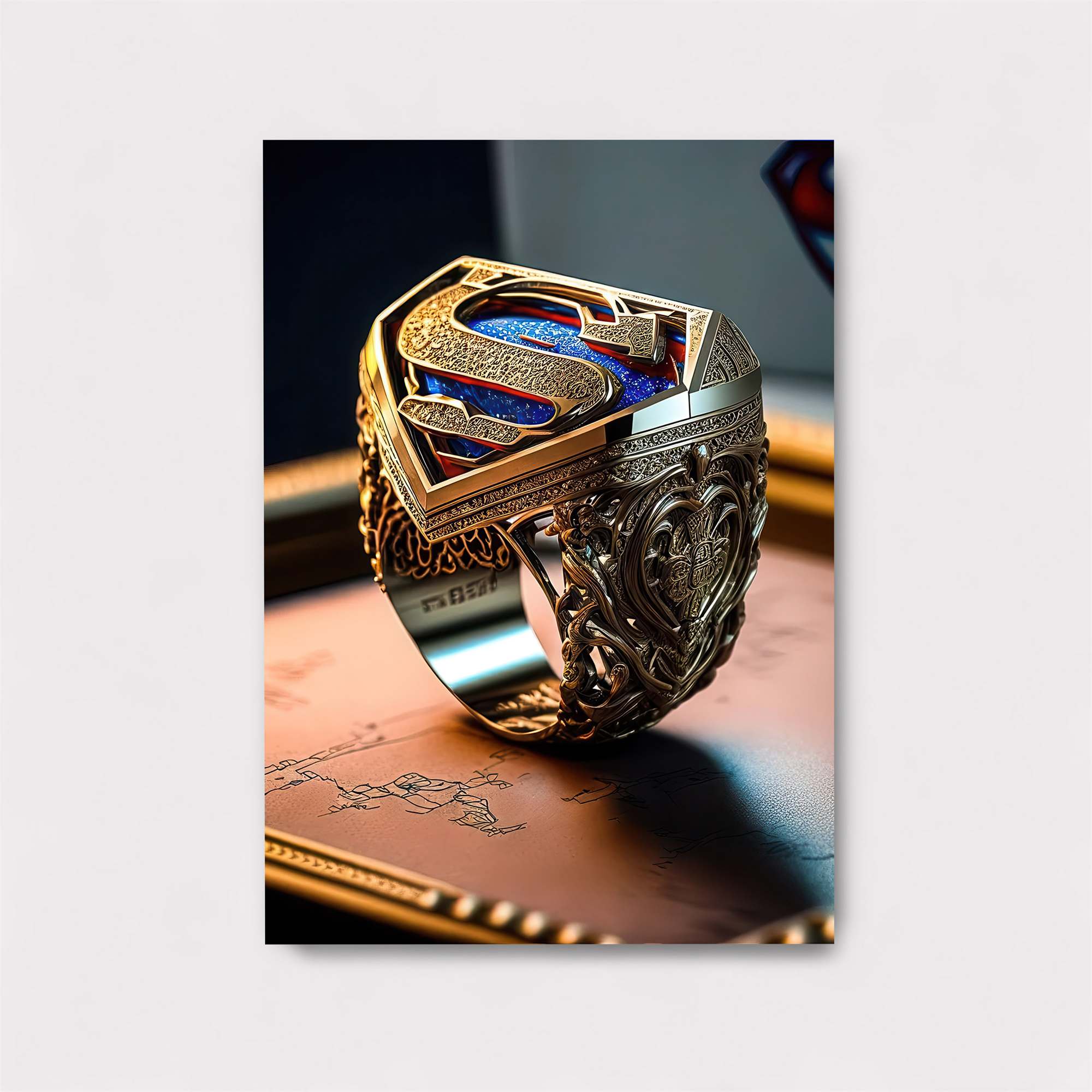 Superman Regal Safe Wall Magnetic / M
