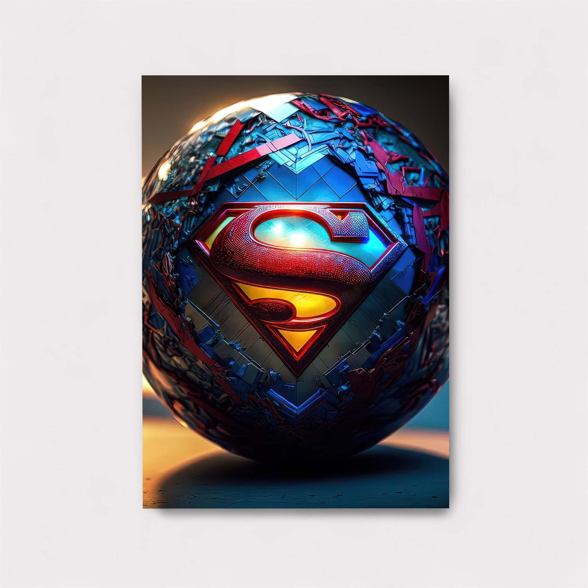 Superman Sphere Safe Wall Magnetic / M