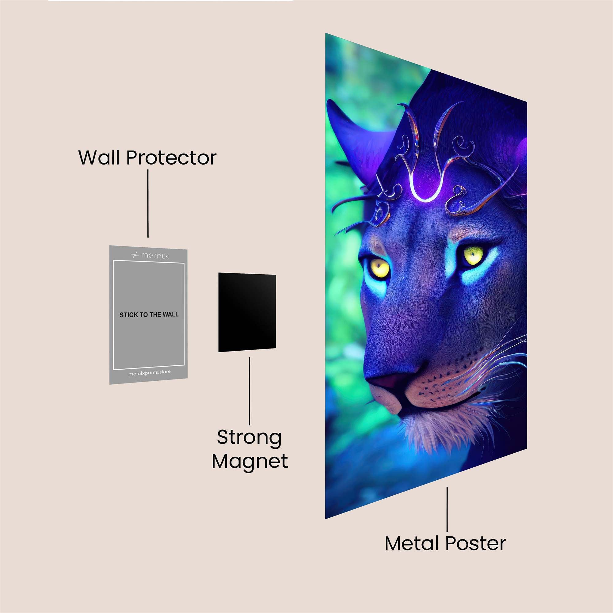 Lunar Majesty Safe Wall Magnetic / M
