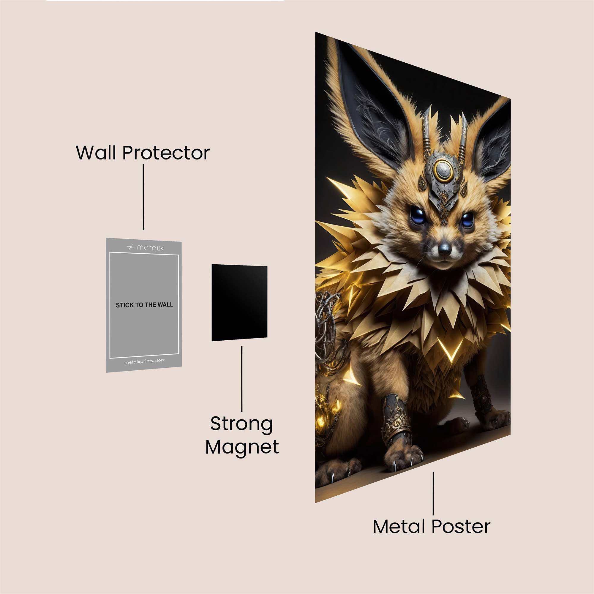 Eeveelution Regal Safe Wall Magnetic / M