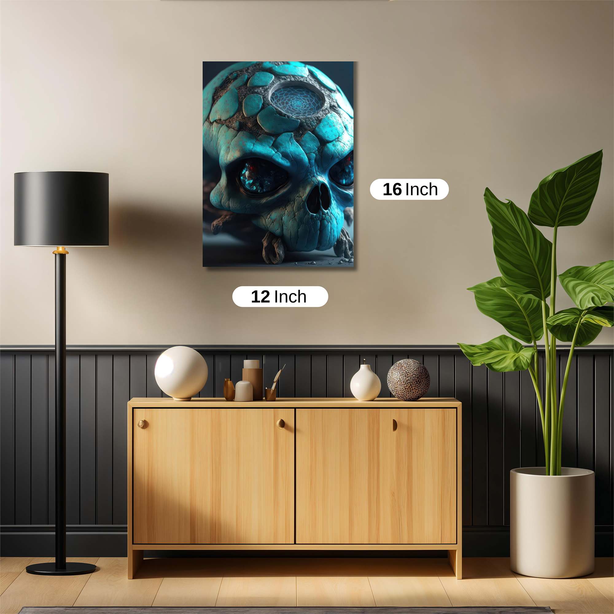 Alien Enigma Safe Wall Magnetic / M
