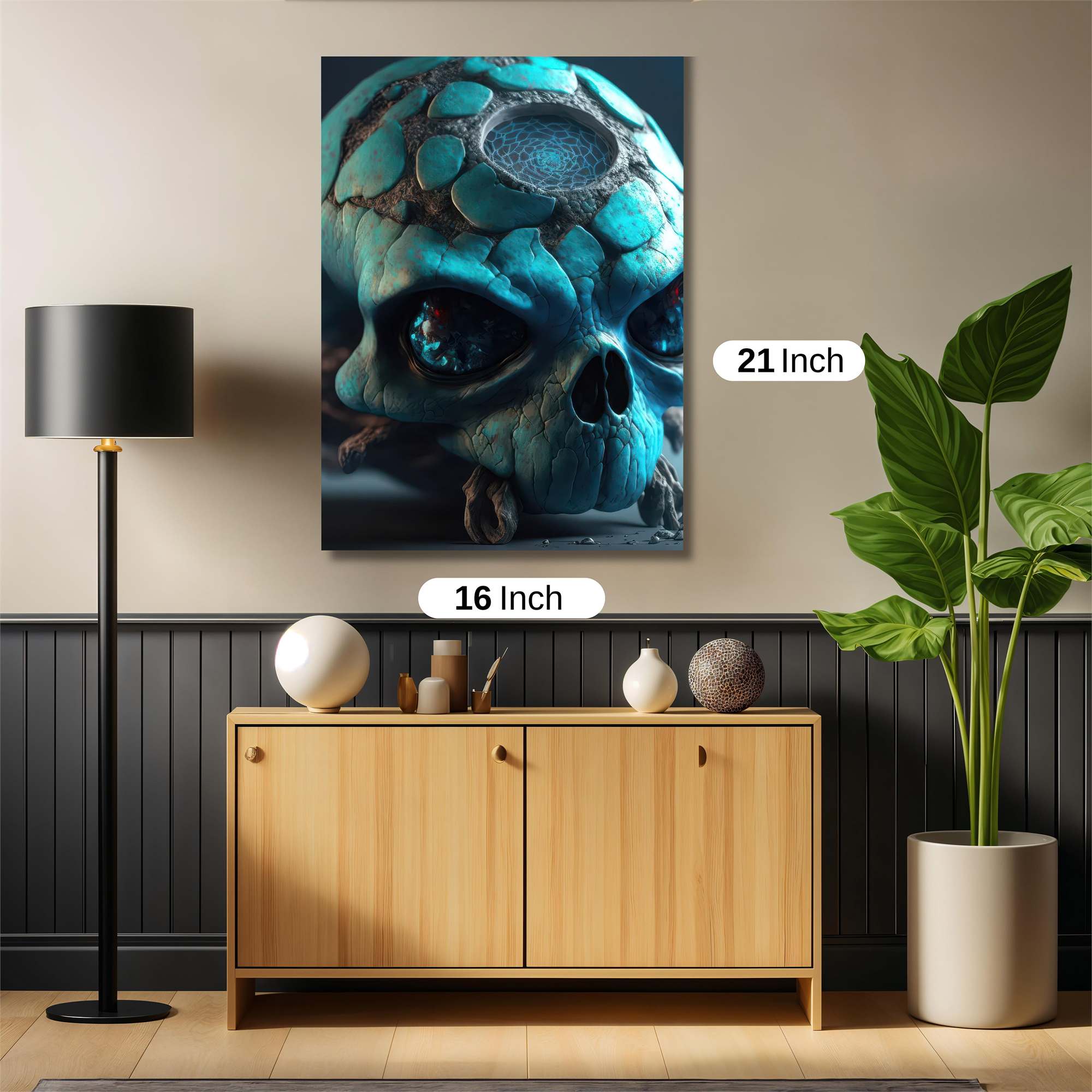 Alien Enigma Safe Wall Magnetic / M