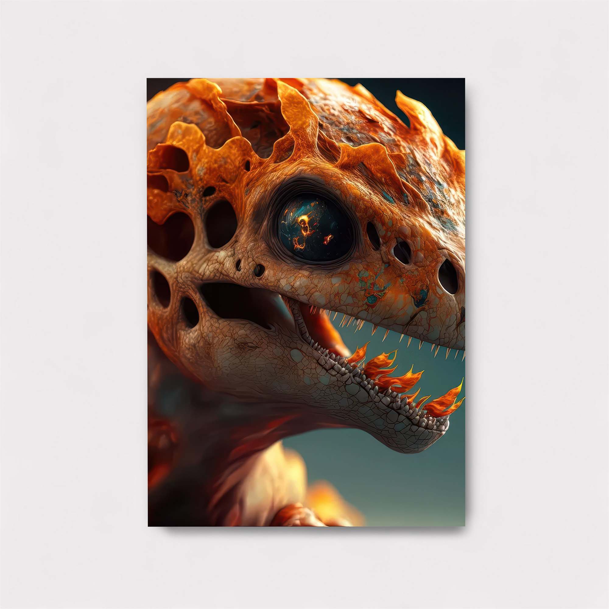 FlameSkull Safe Wall Magnetic / M