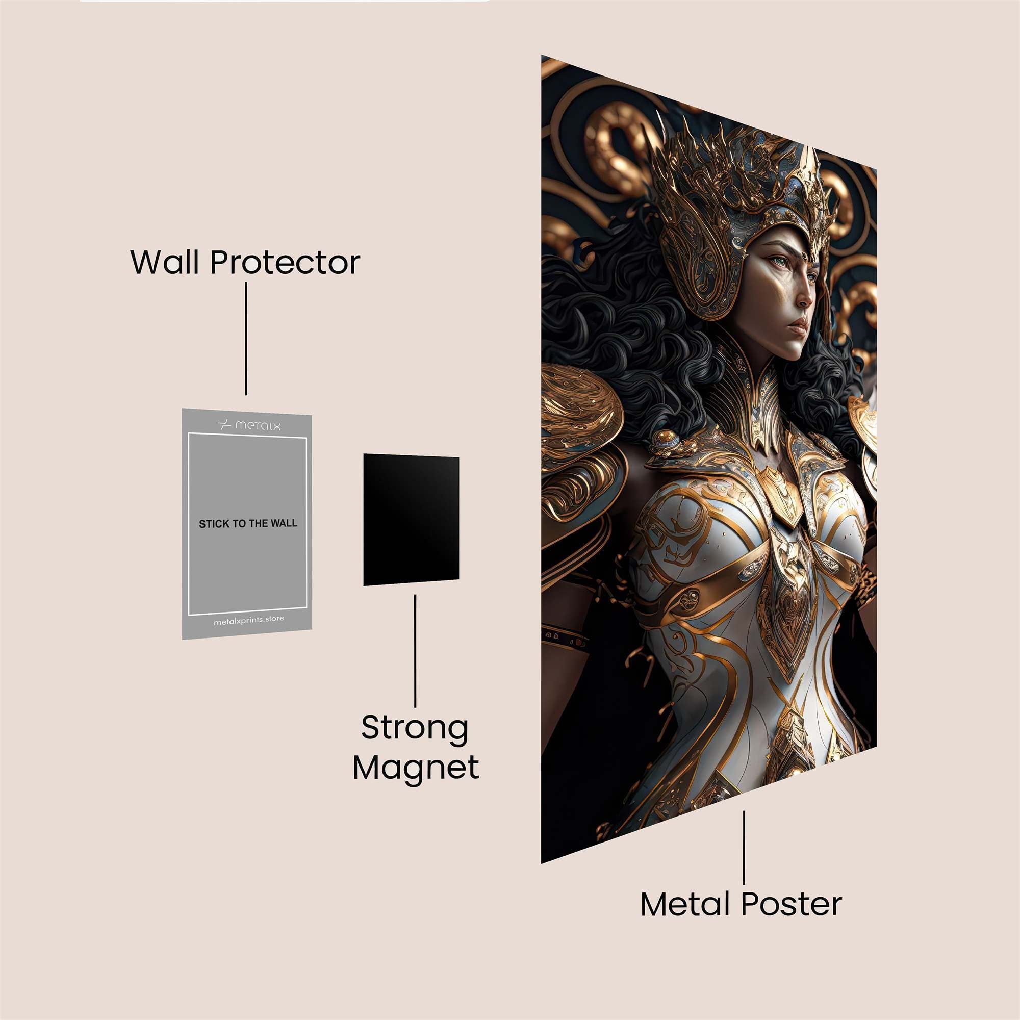 Isis Majestic Safe Wall Magnetic / M