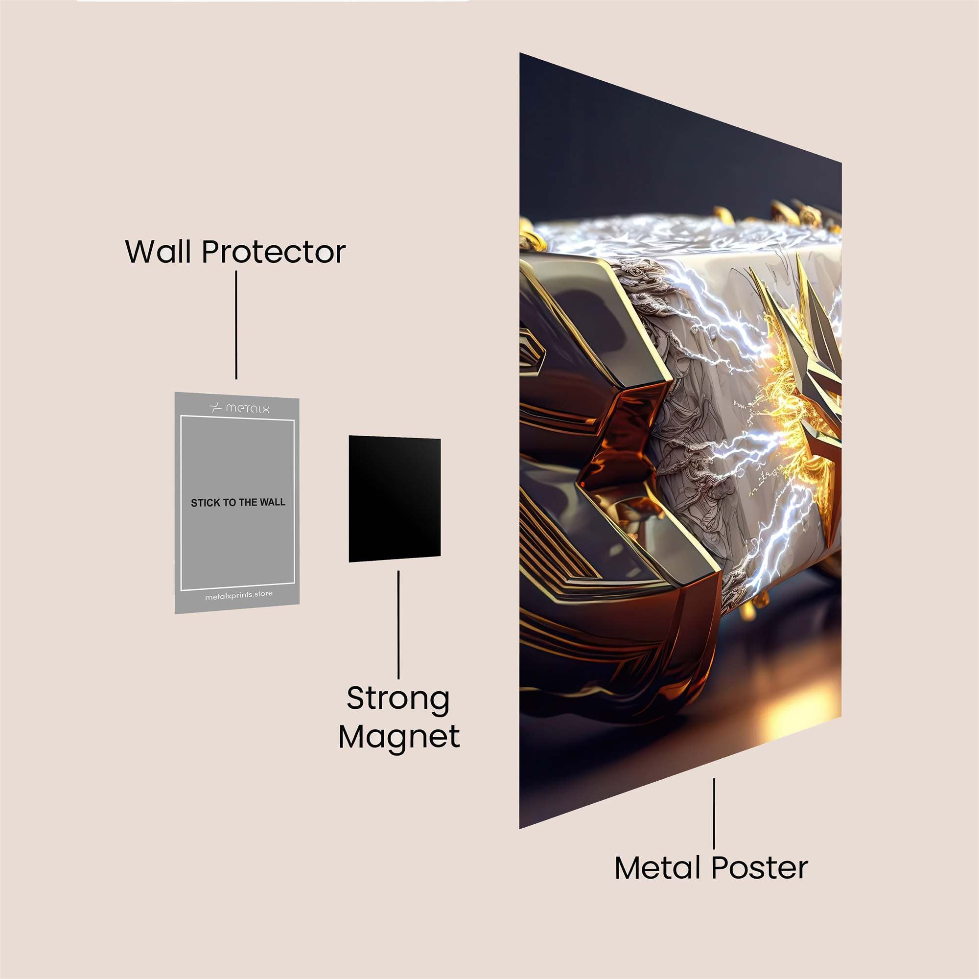 Arcane Relic Safe Wall Magnetic / M