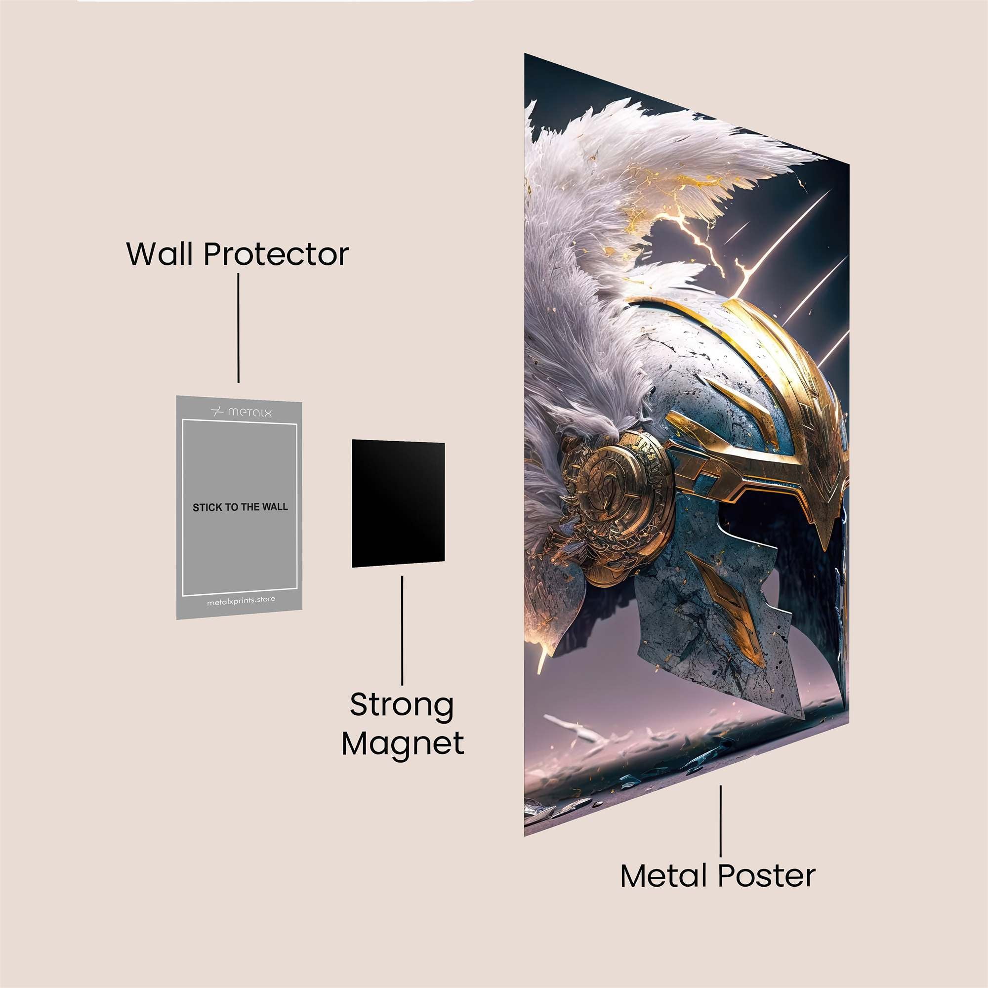 Angelic Valor Safe Wall Magnetic / M