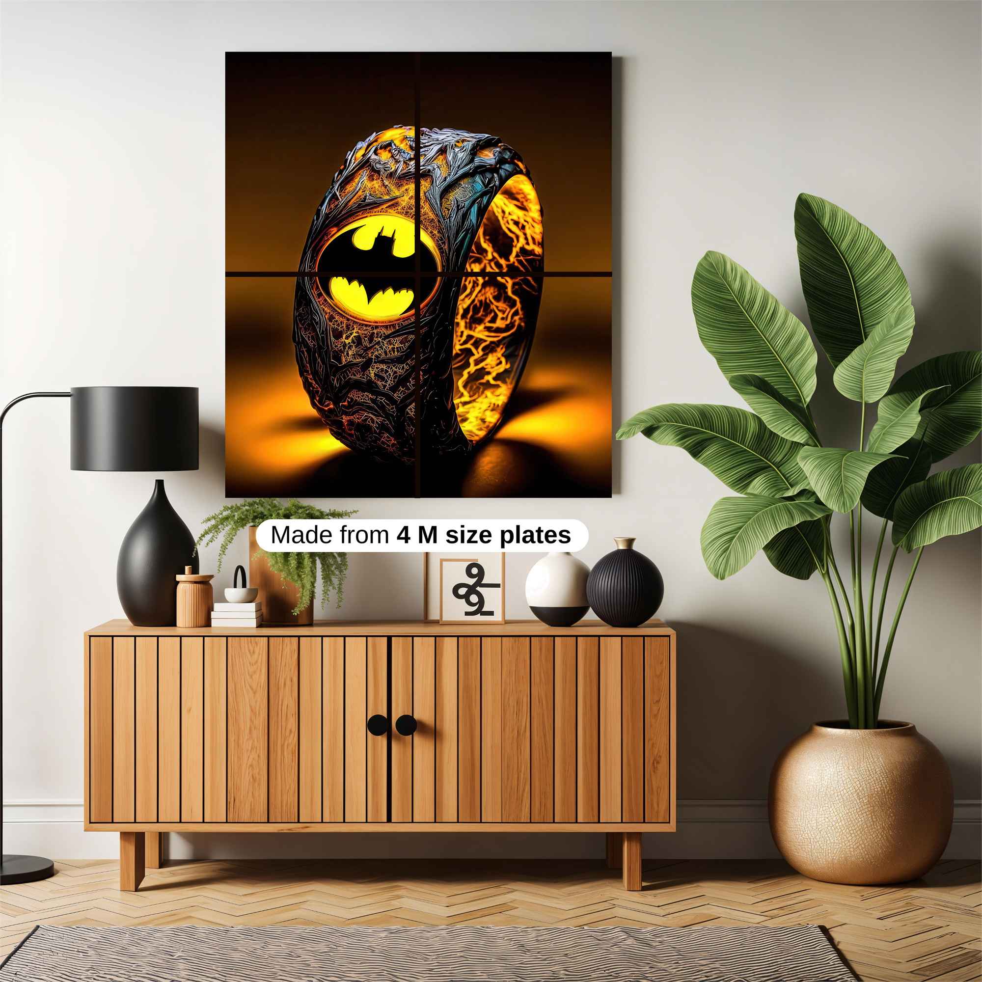 Batman Blaze Safe Wall Magnetic / M