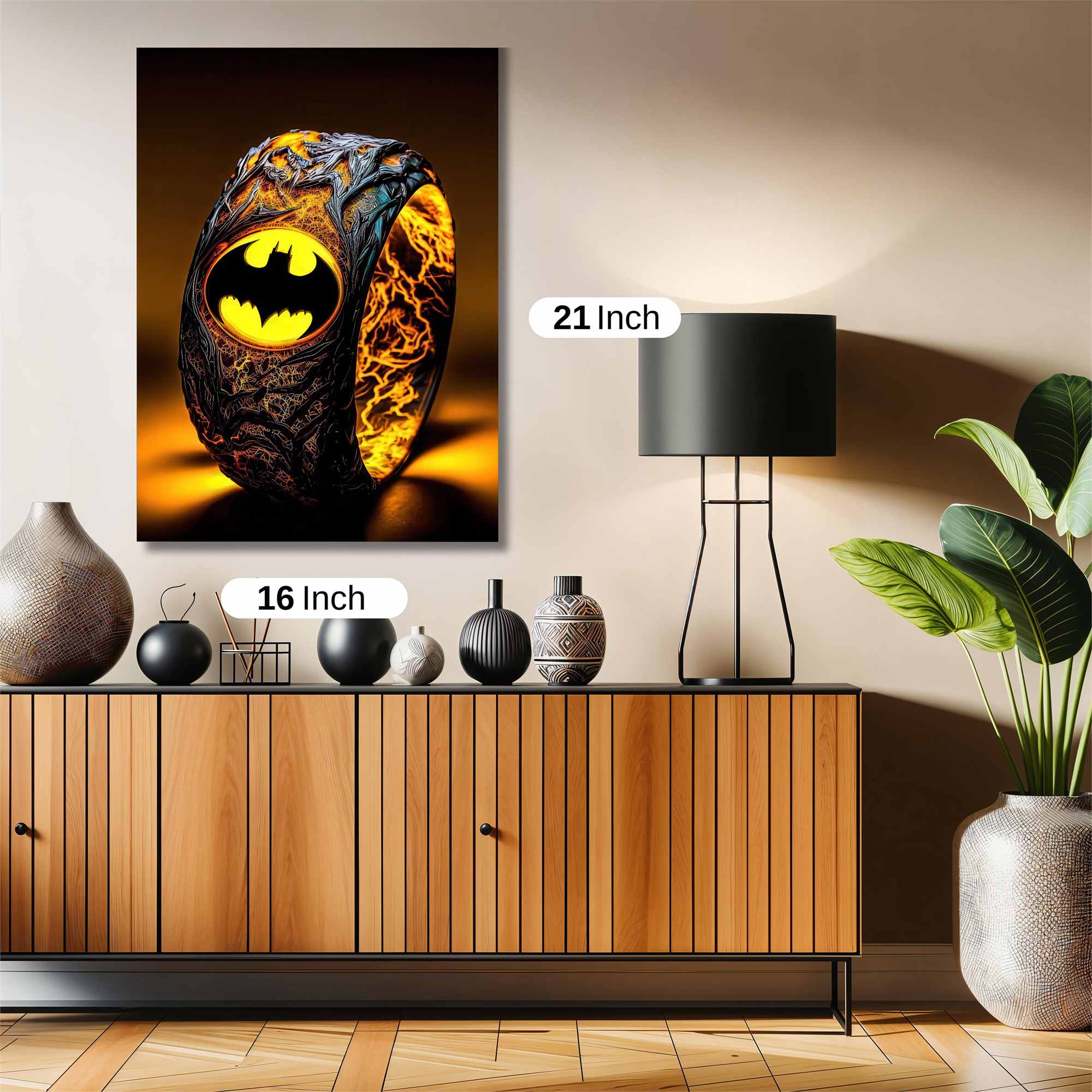 Batman Blaze Safe Wall Magnetic / M