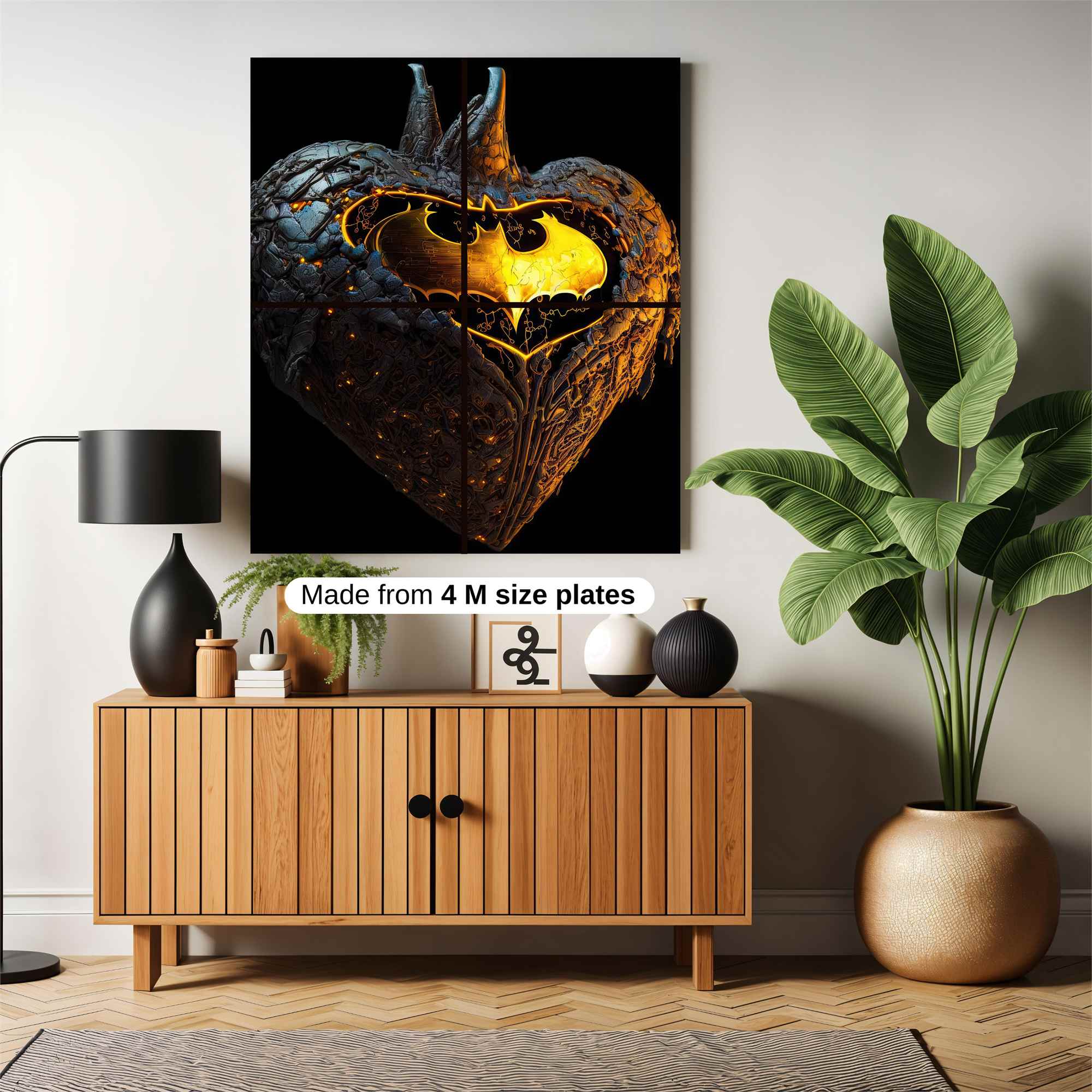 Batman Blaze Safe Wall Magnetic / M