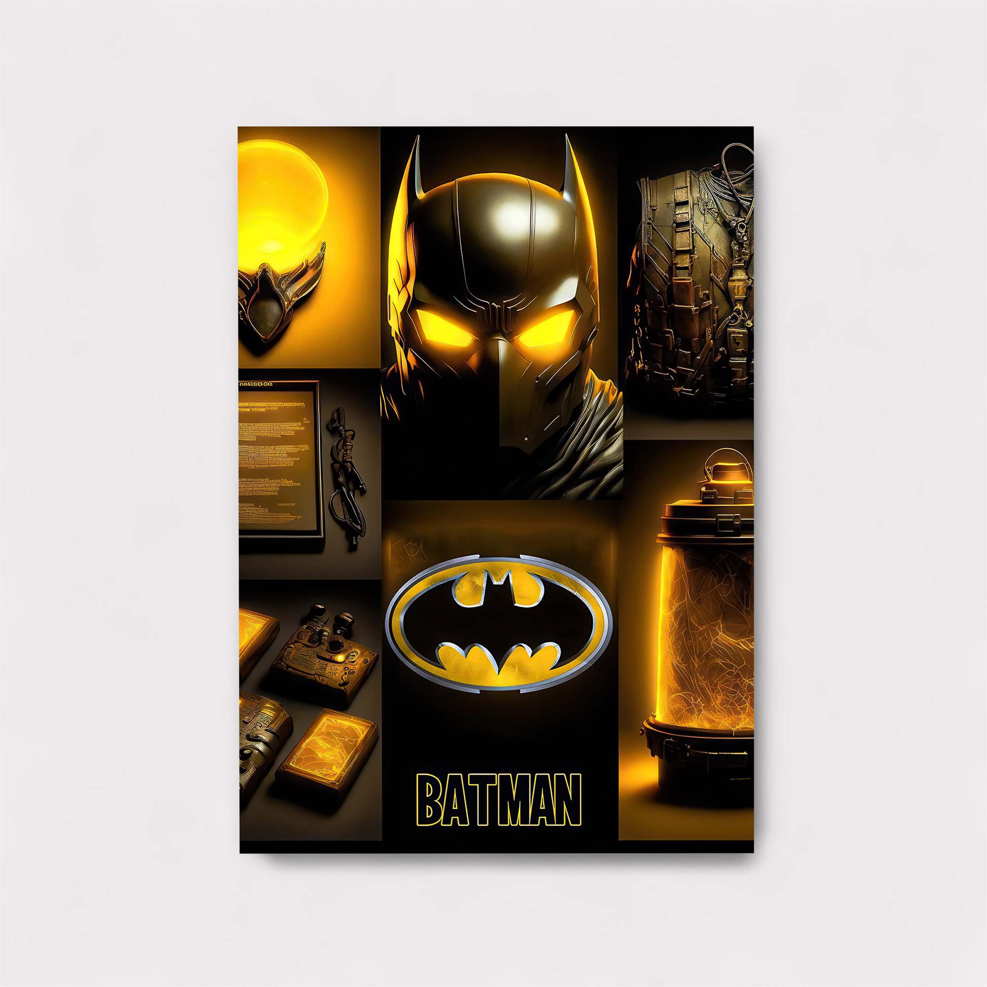 Batman Golden Safe Wall Magnetic / M