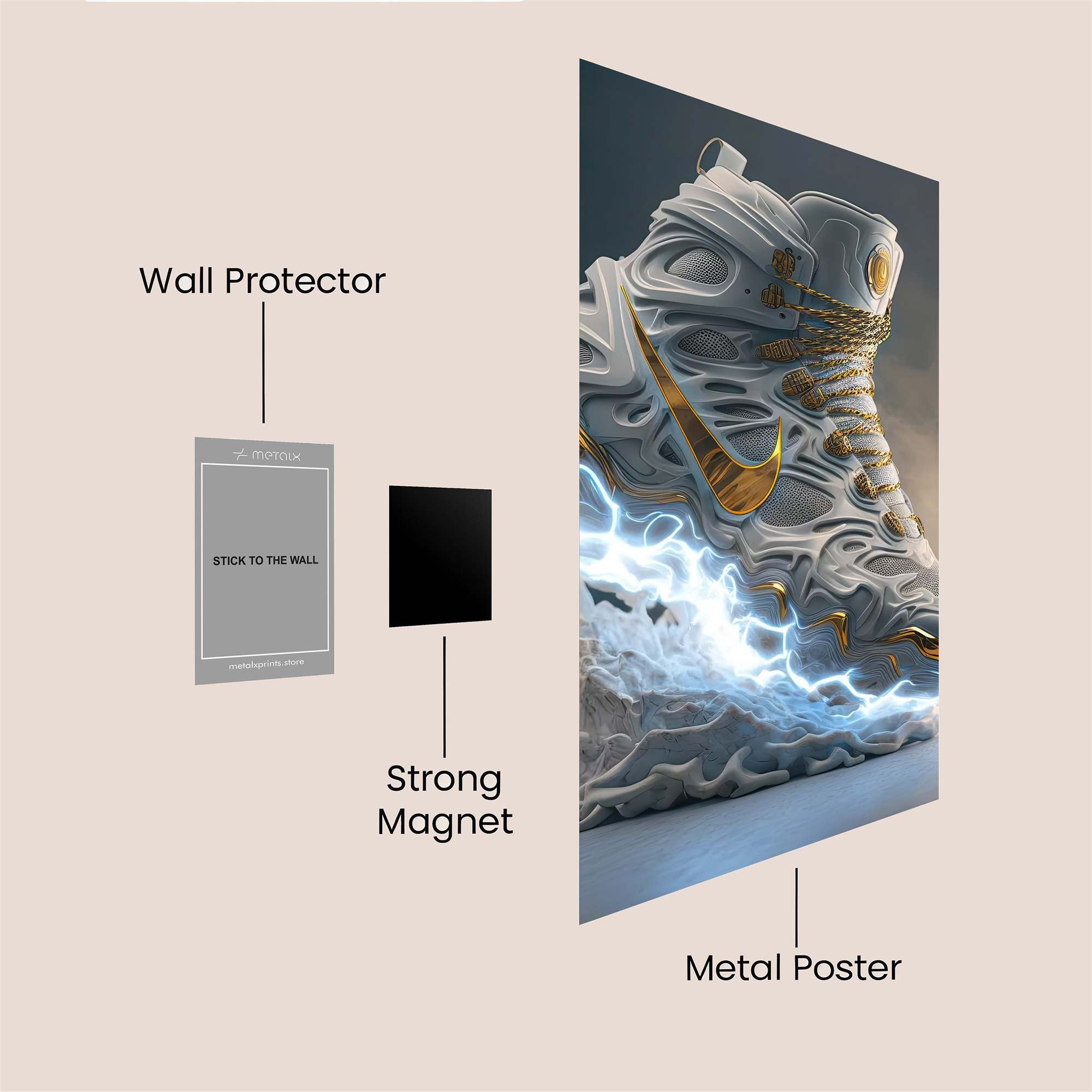 Nike Electrifying Safe Wall Magnetic / M