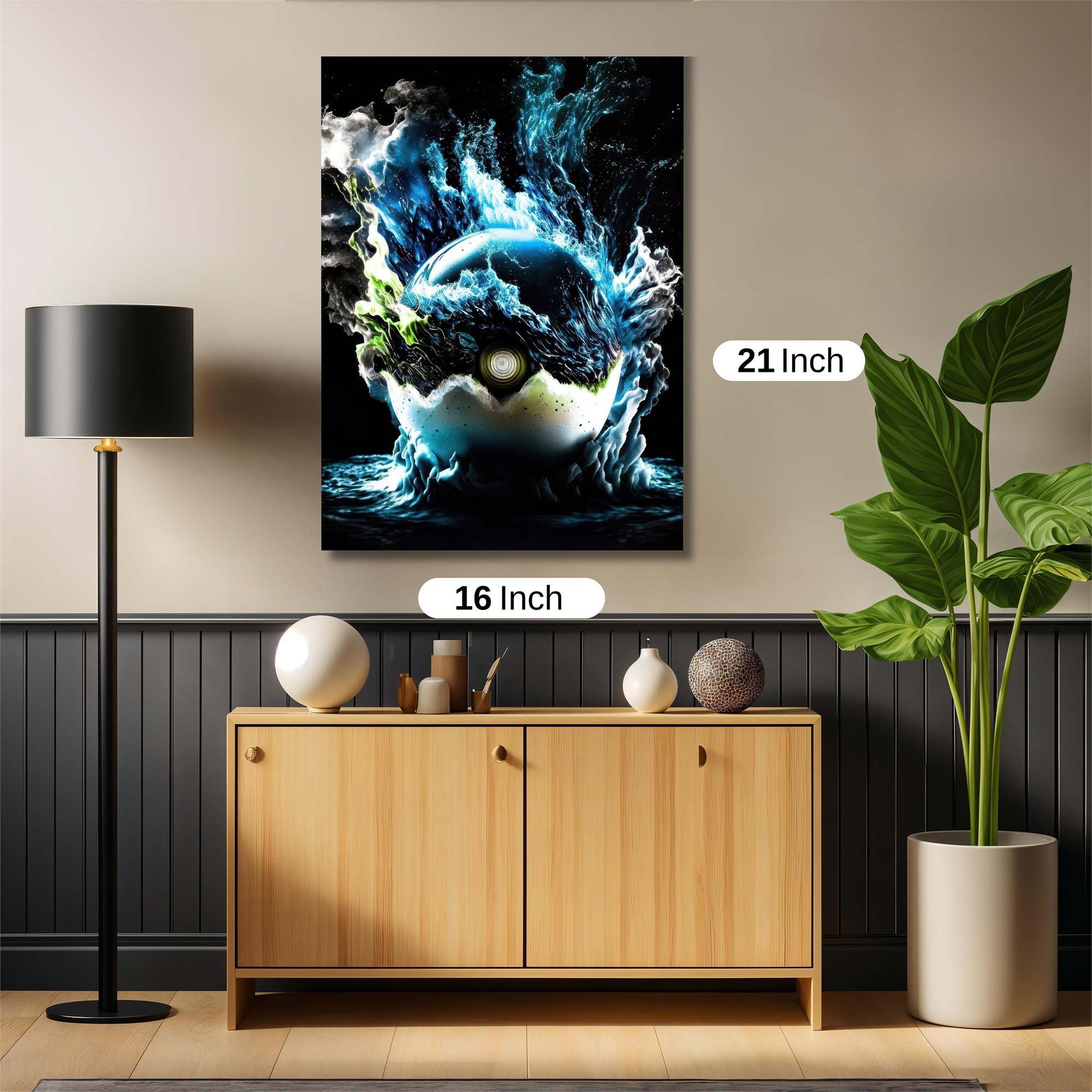 Pokeball Unleashed Safe Wall Magnetic / M
