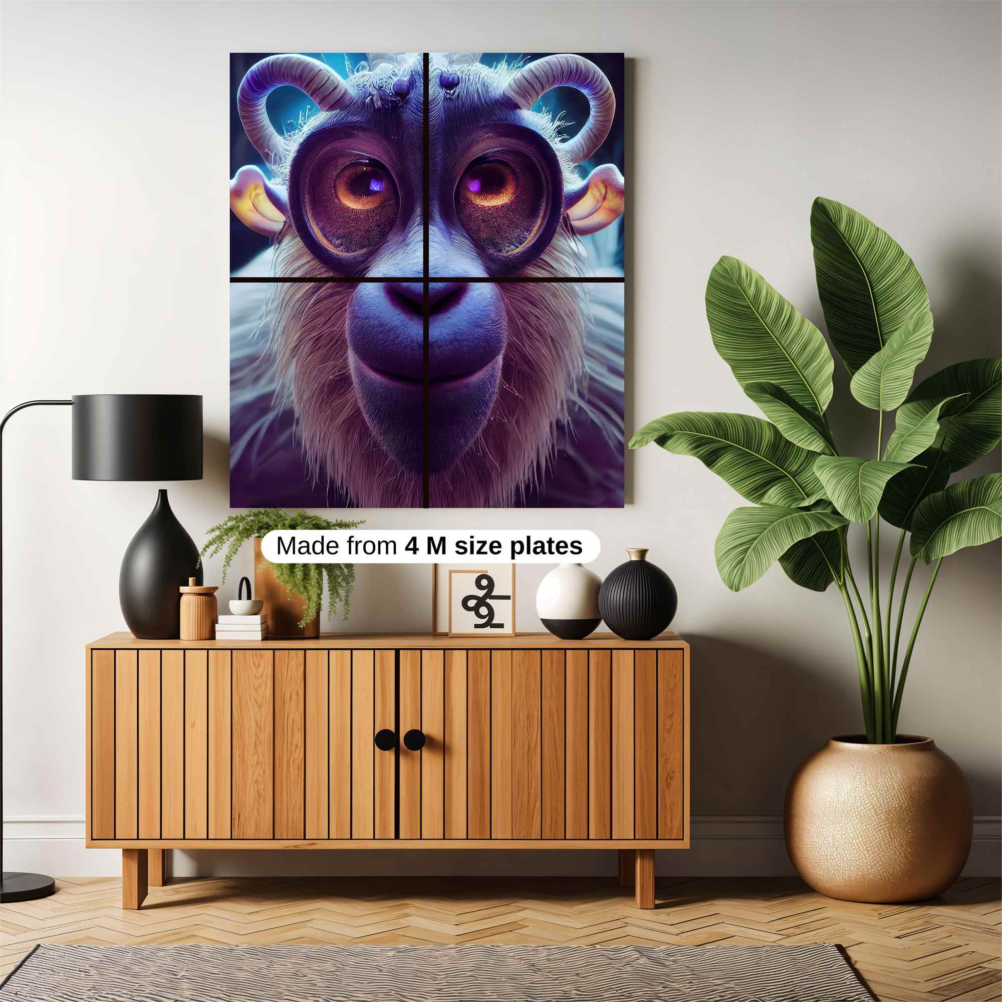 Goat Gaze Safe Wall Magnetic / M
