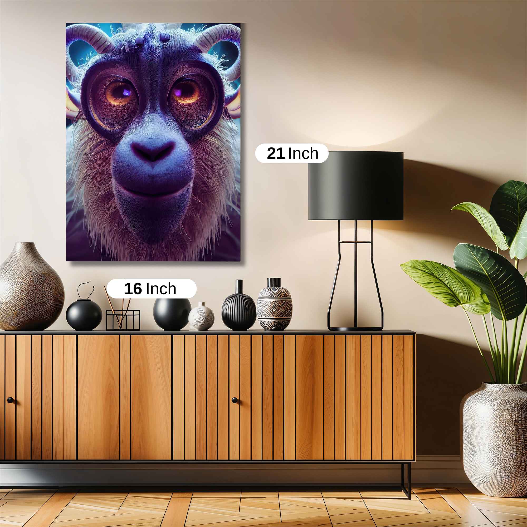 Goat Gaze Safe Wall Magnetic / M