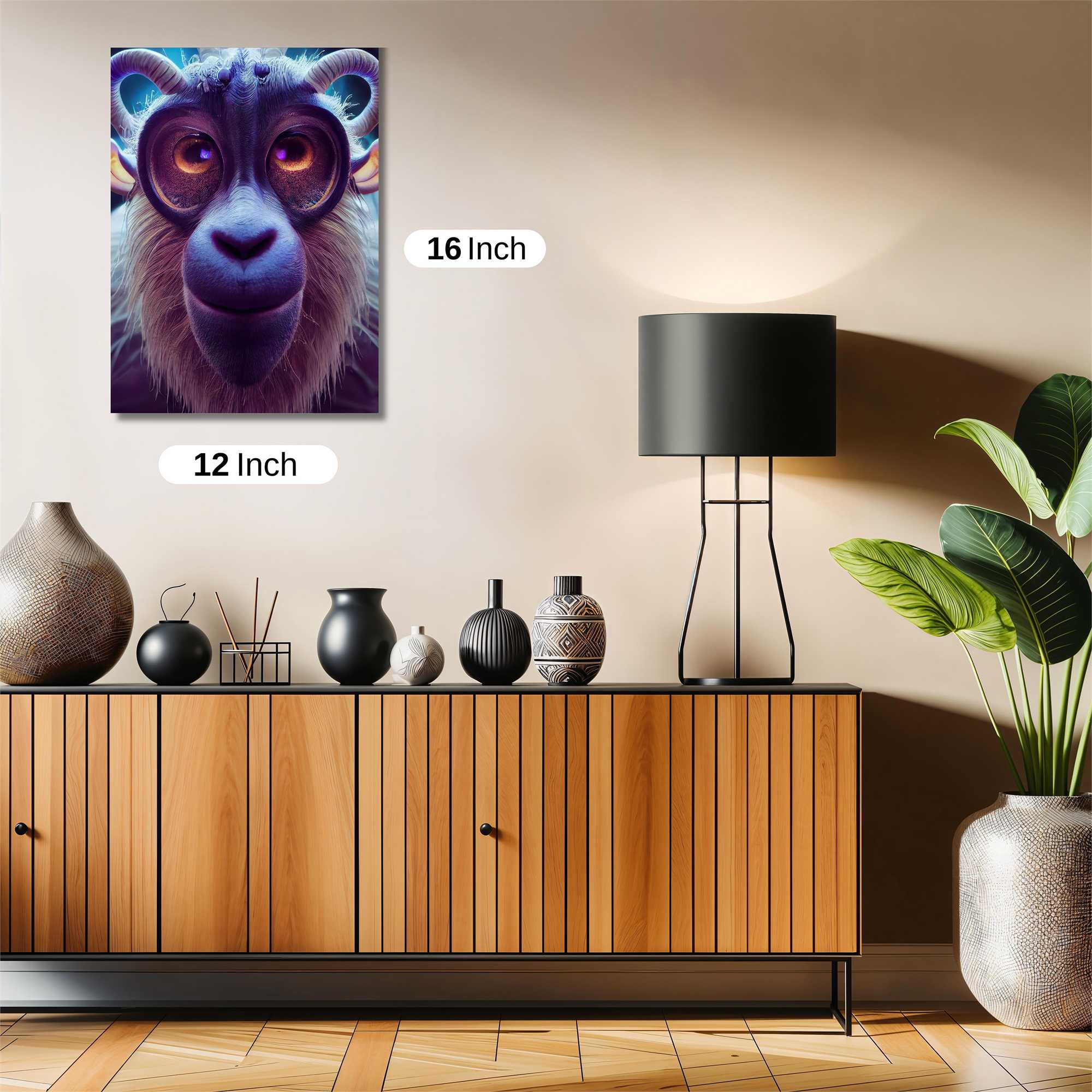 Goat Gaze Safe Wall Magnetic / M