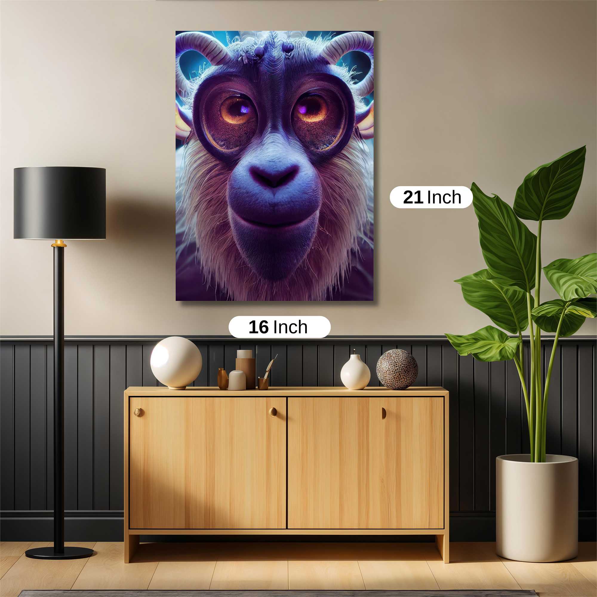 Goat Gaze Safe Wall Magnetic / M