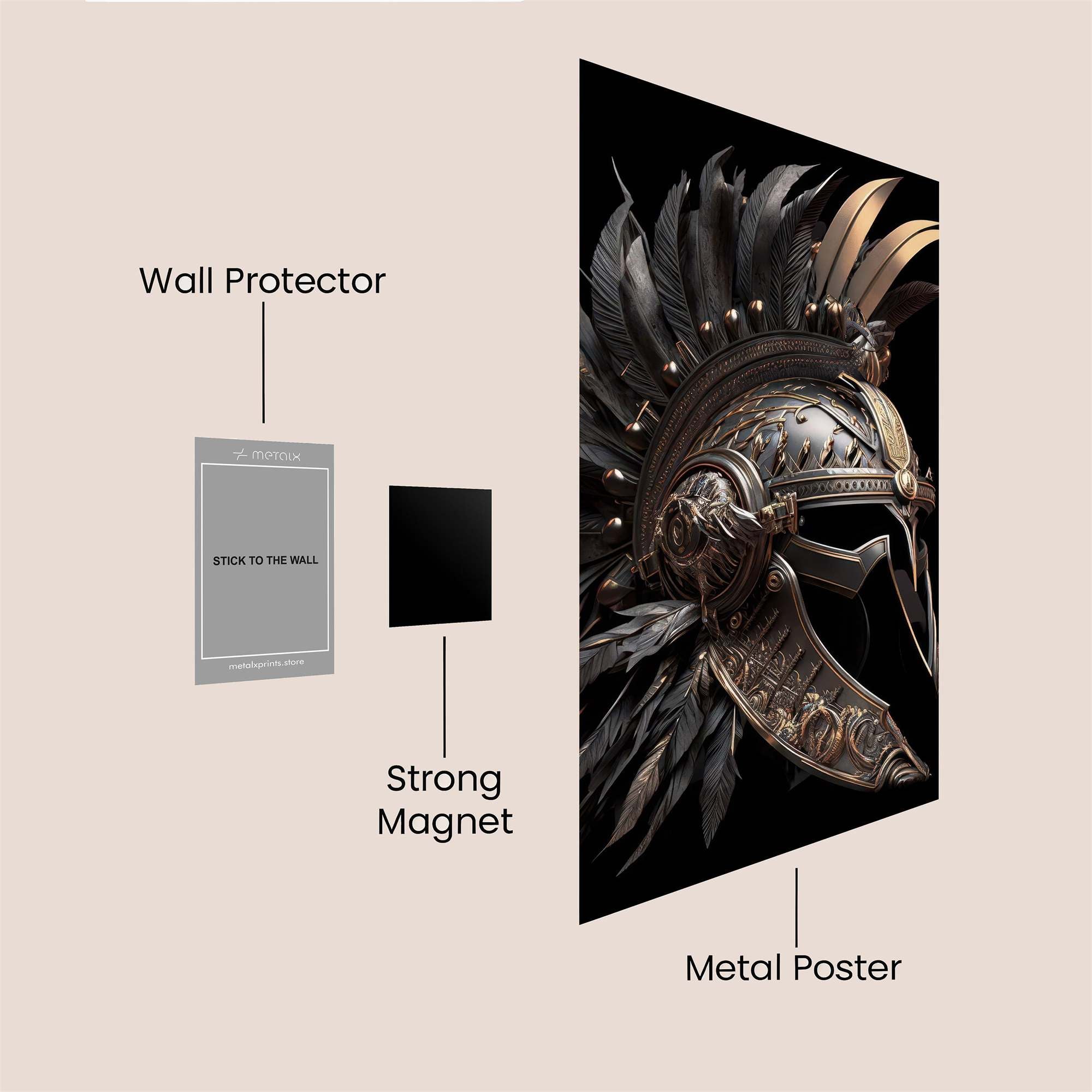 Gladiator Valor Safe Wall Magnetic / M