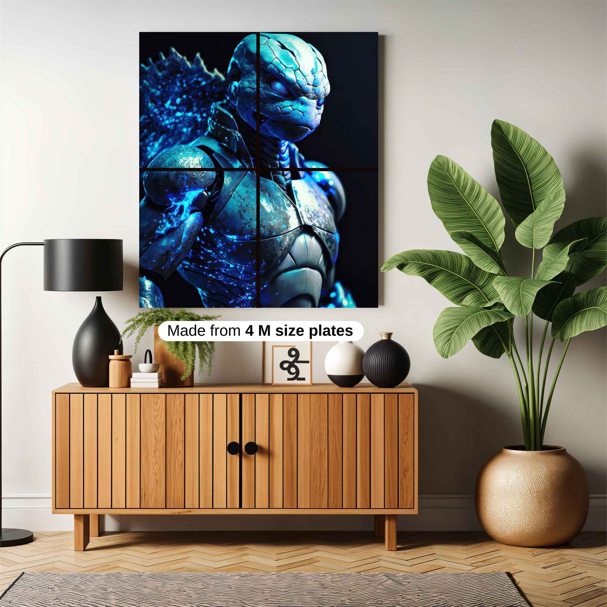 Godzilla Radiant Safe Wall Magnetic / M