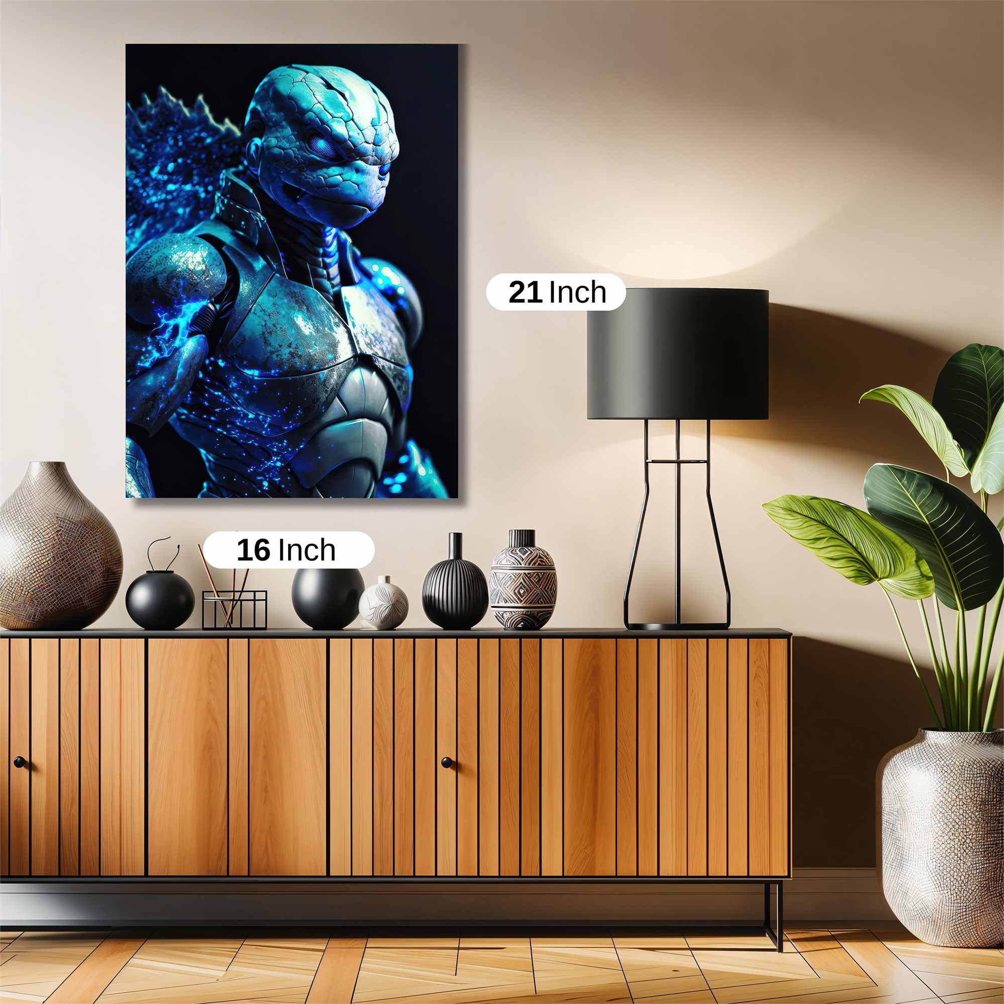 Godzilla Radiant Safe Wall Magnetic / M