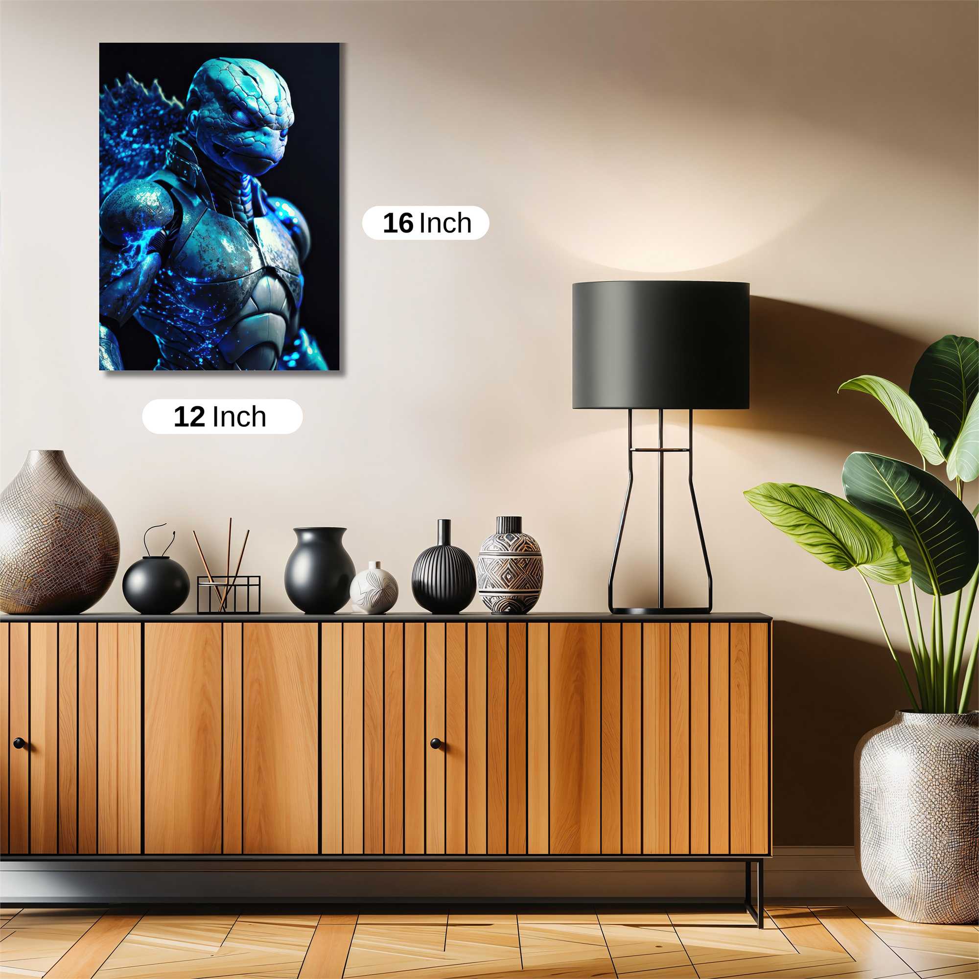 Godzilla Radiant Safe Wall Magnetic / M