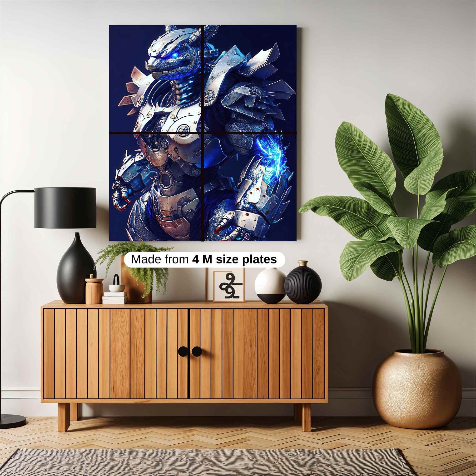 Mecha Menace Safe Wall Magnetic / M