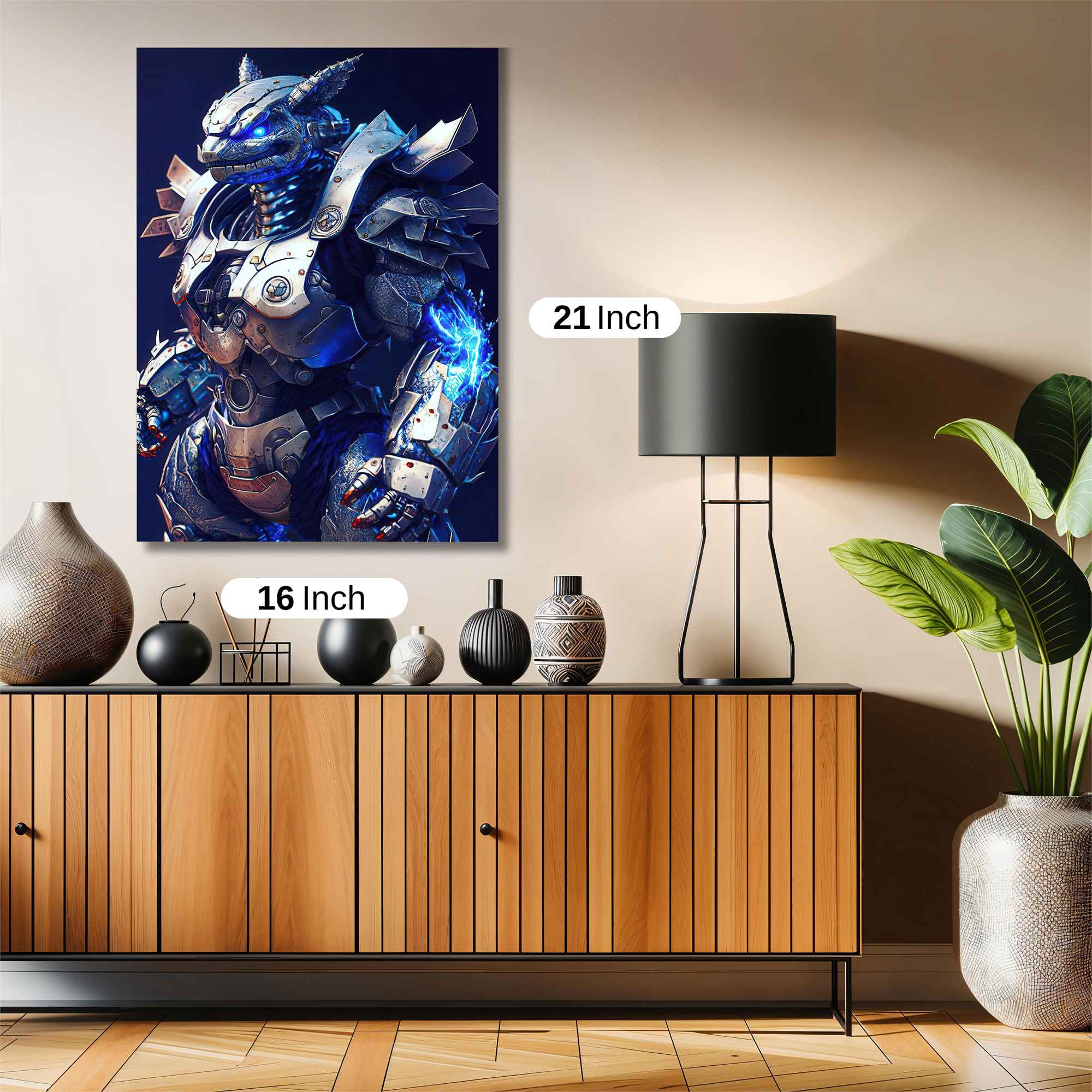 Mecha Menace Safe Wall Magnetic / M