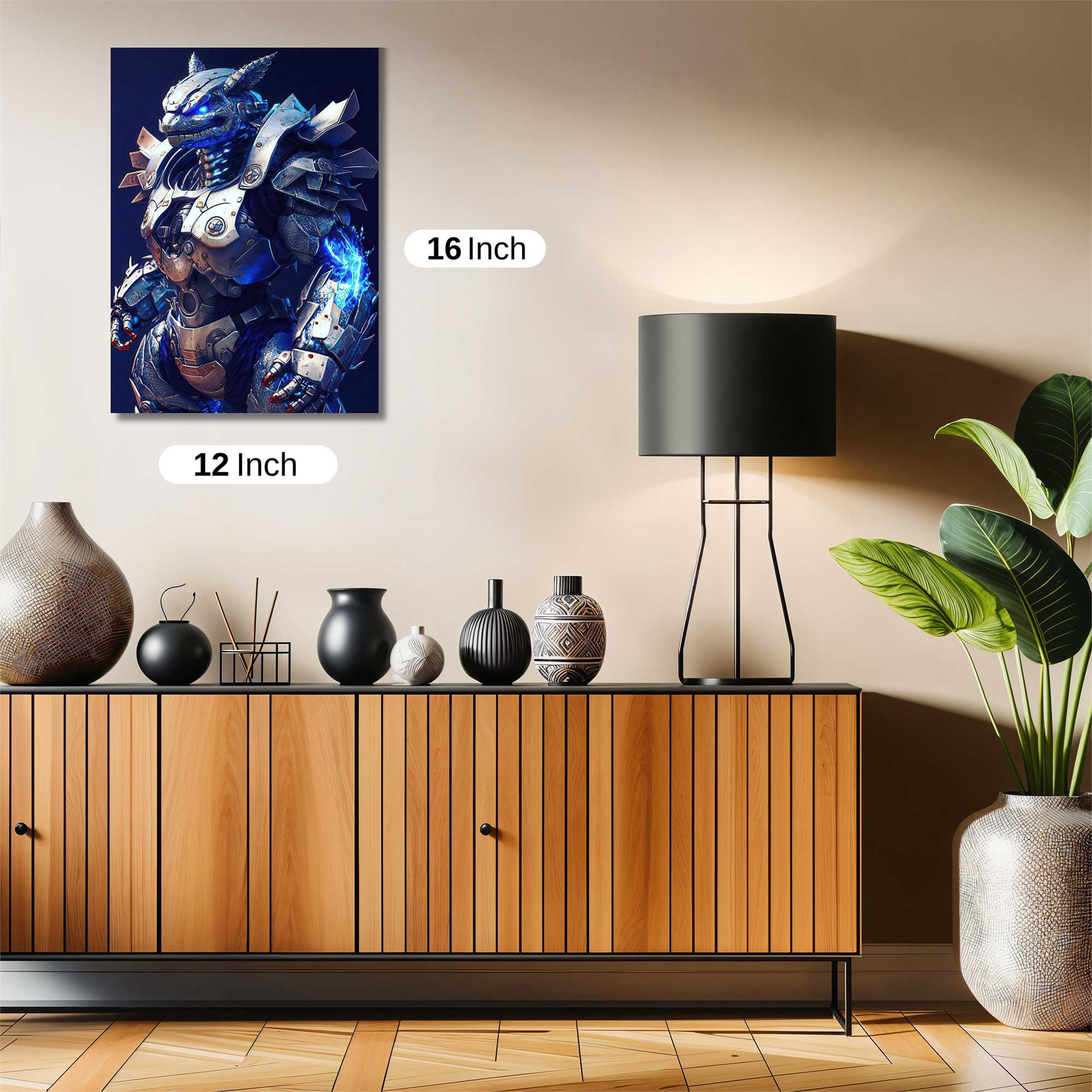 Mecha Menace Safe Wall Magnetic / M