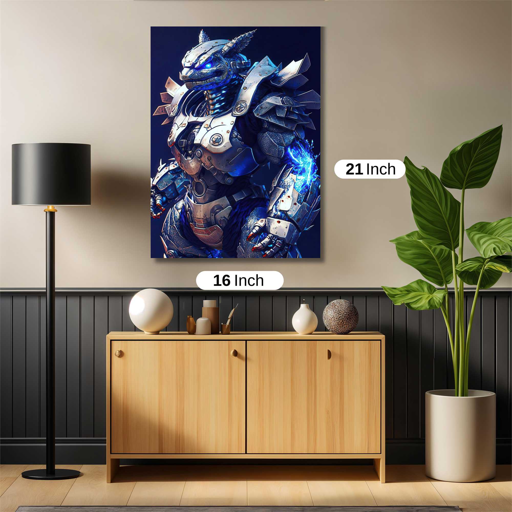 Mecha Menace Safe Wall Magnetic / M