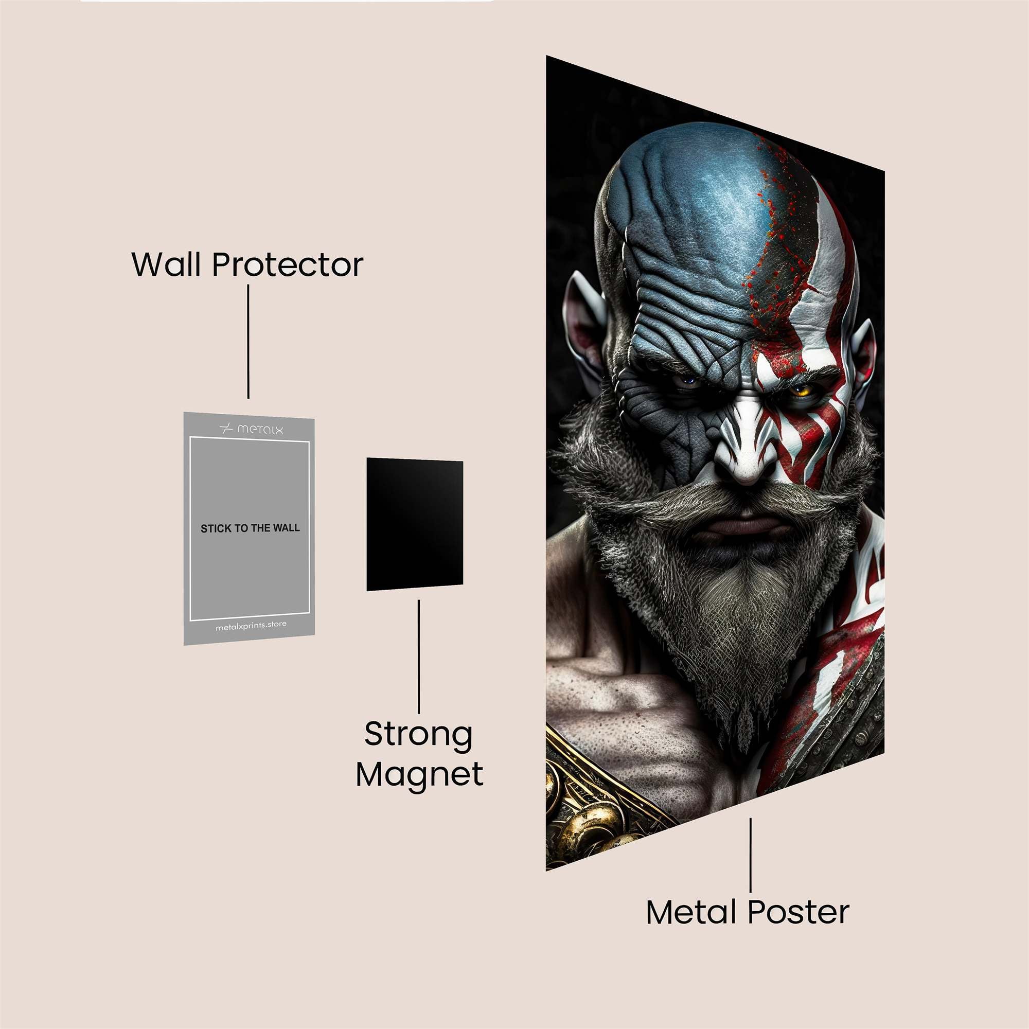 Kratos Resolute Safe Wall Magnetic / M