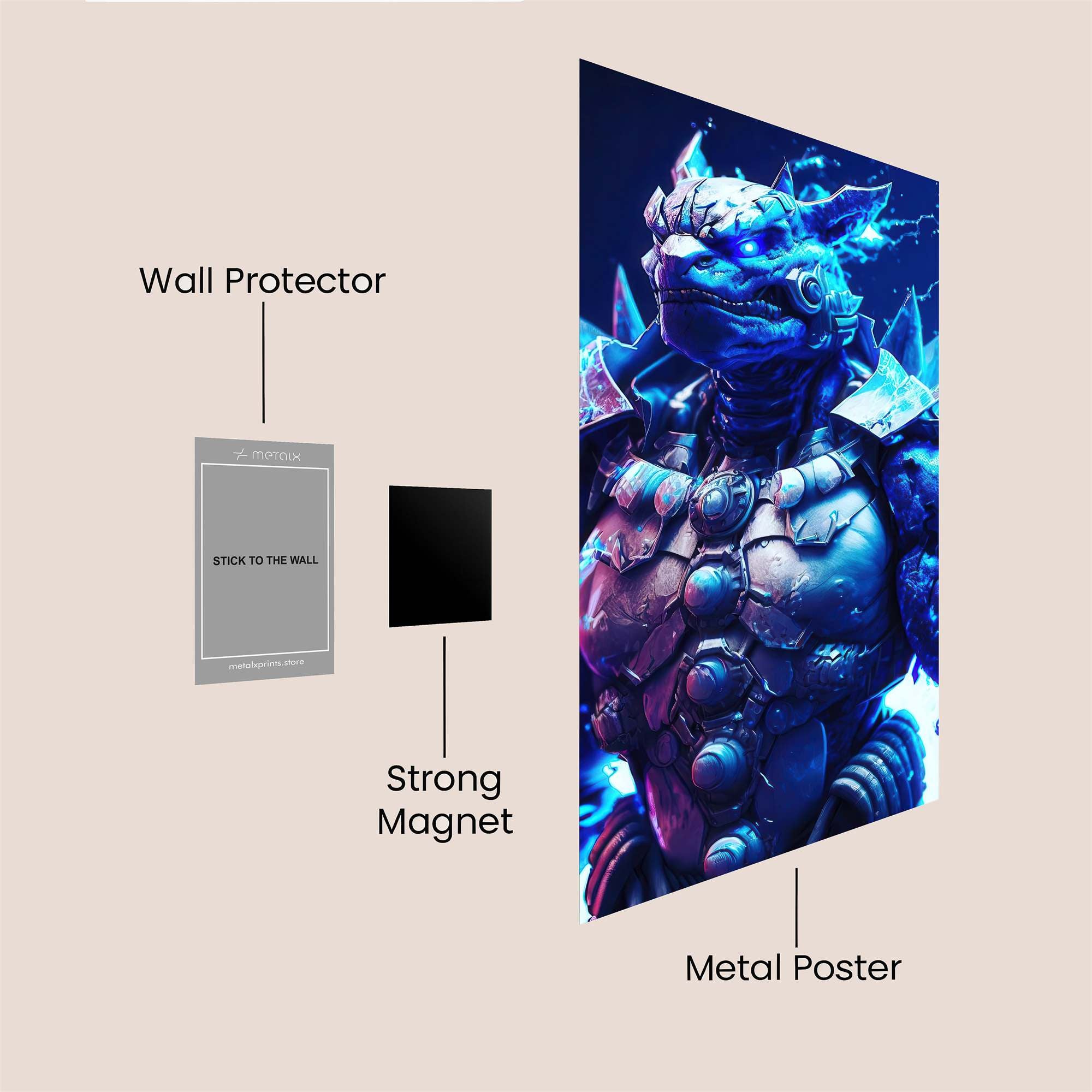 Goro Majestic Safe Wall Magnetic / M