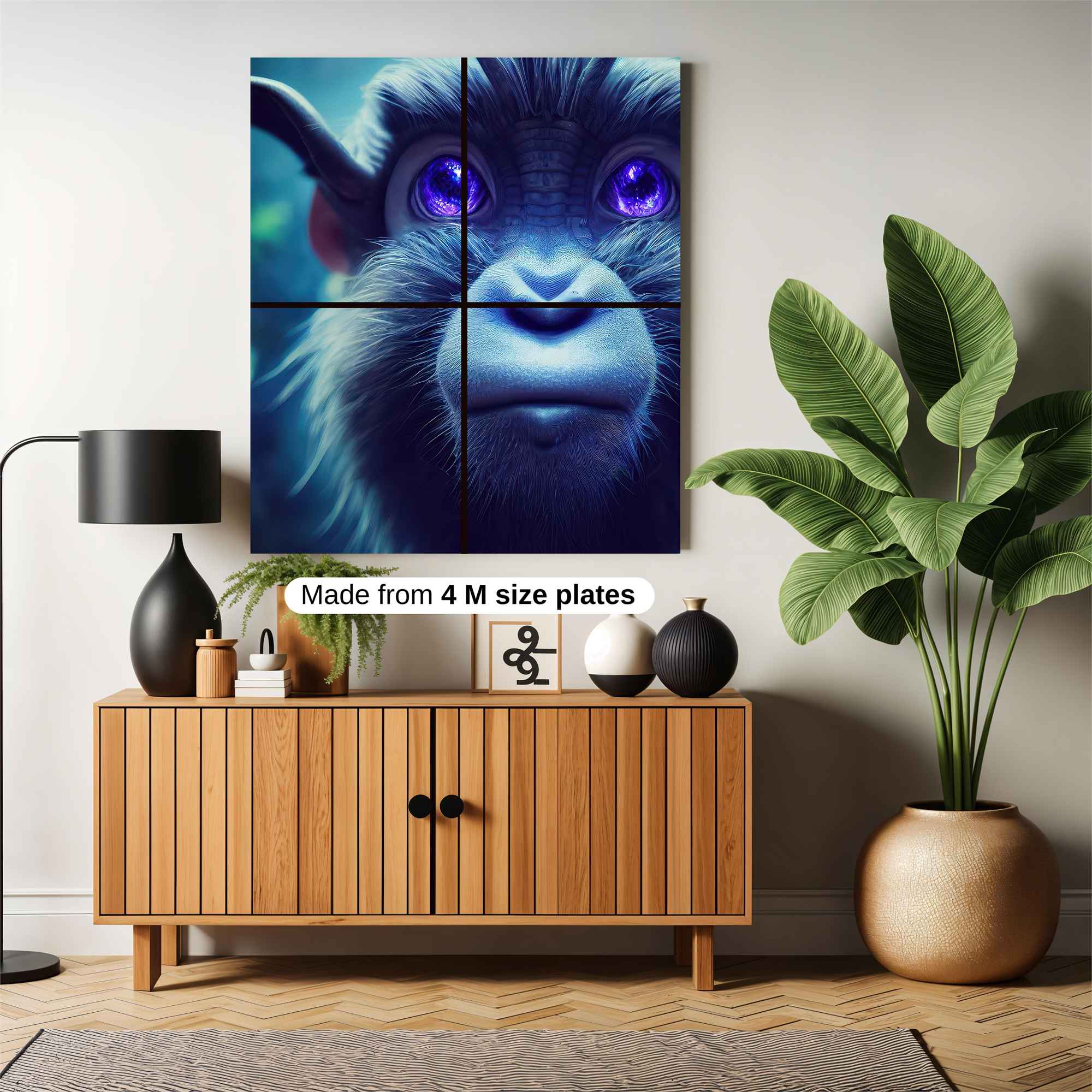 Mystic Monkey Safe Wall Magnetic / M