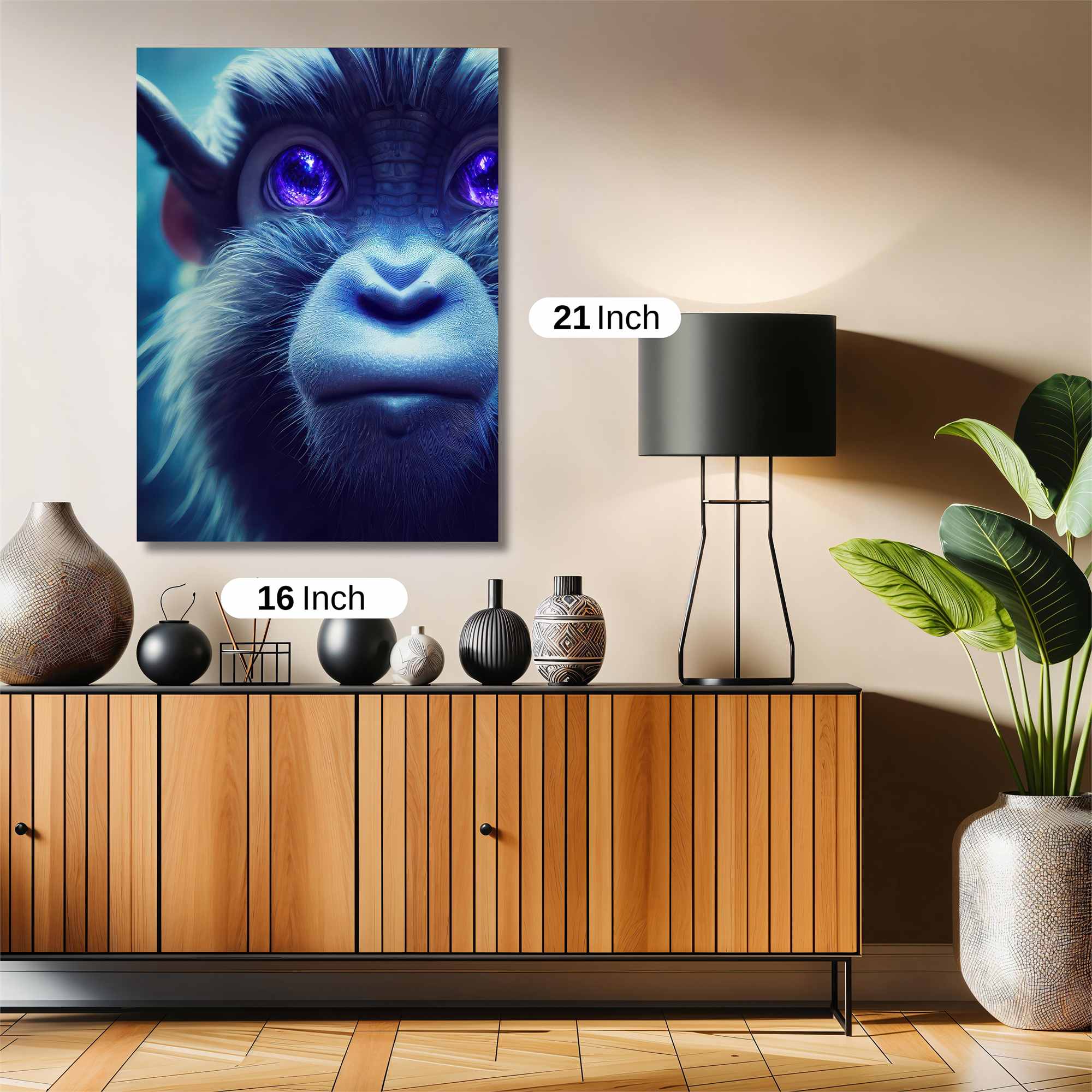 Mystic Monkey Safe Wall Magnetic / M
