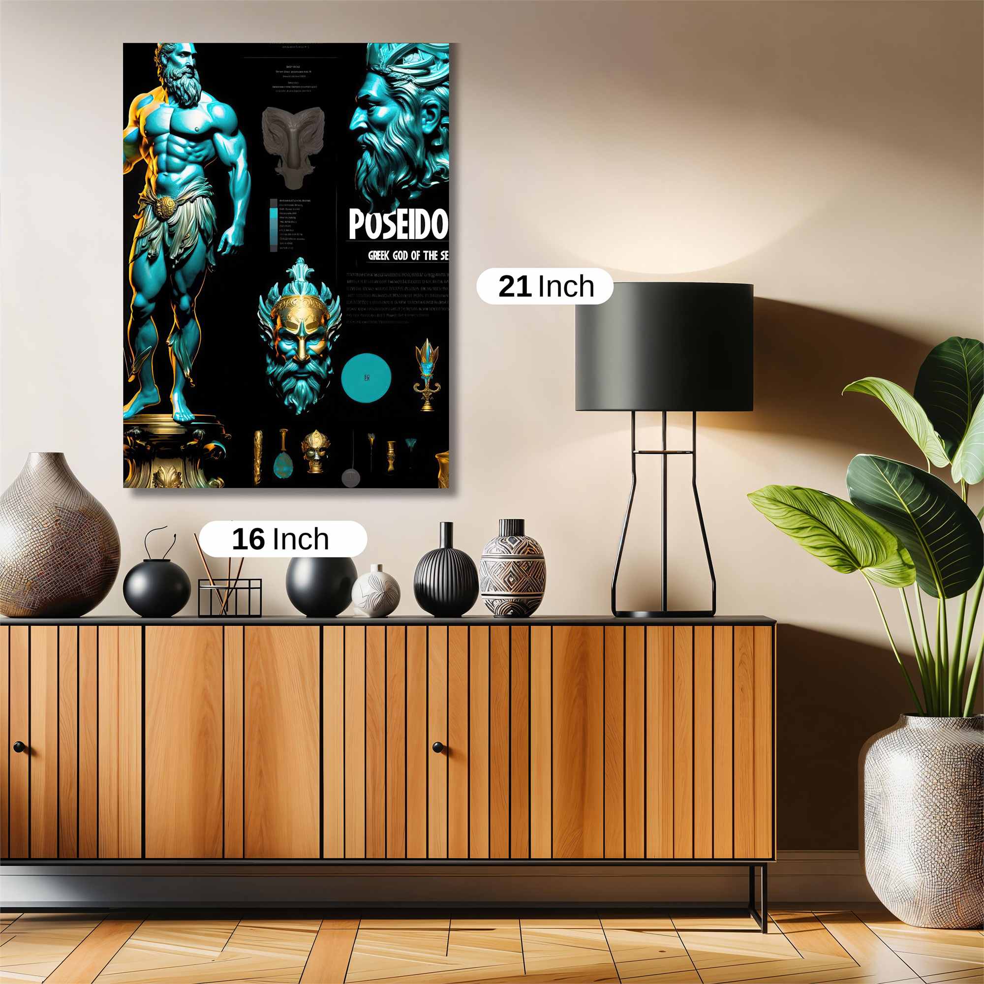 Poseidon Majestic Safe Wall Magnetic / M