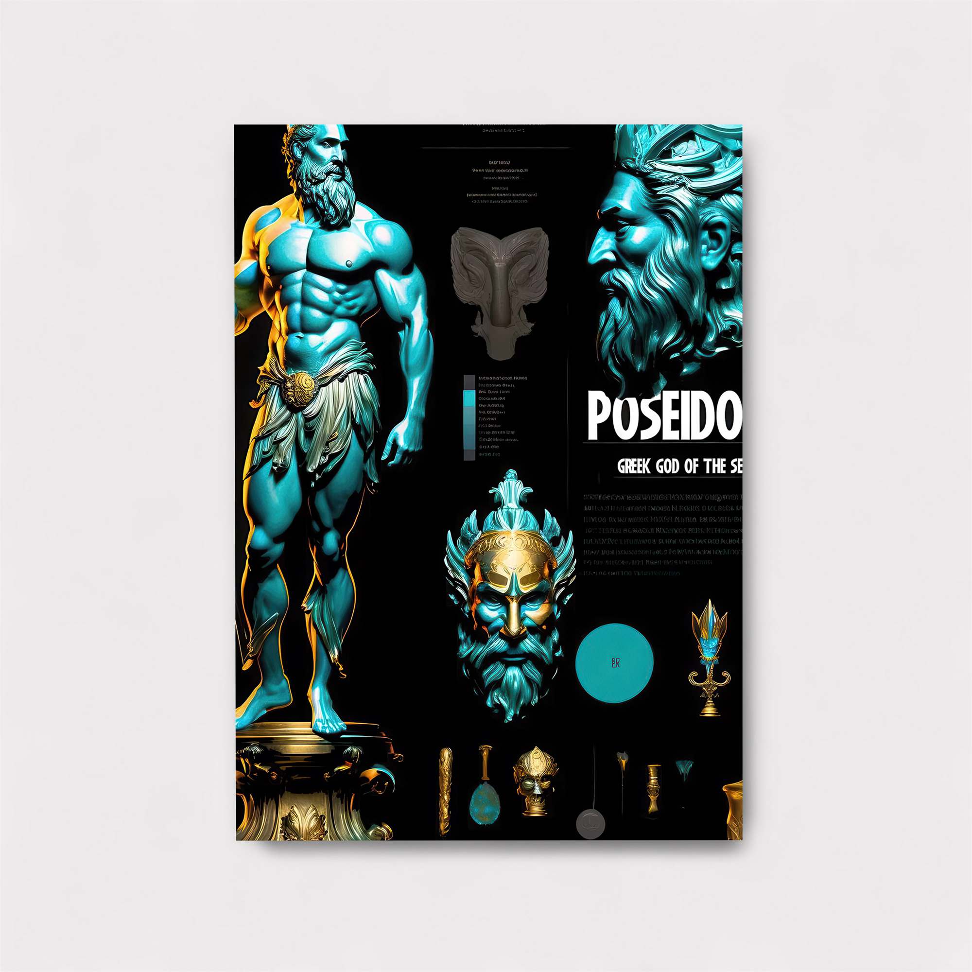 Poseidon Majestic Safe Wall Magnetic / M